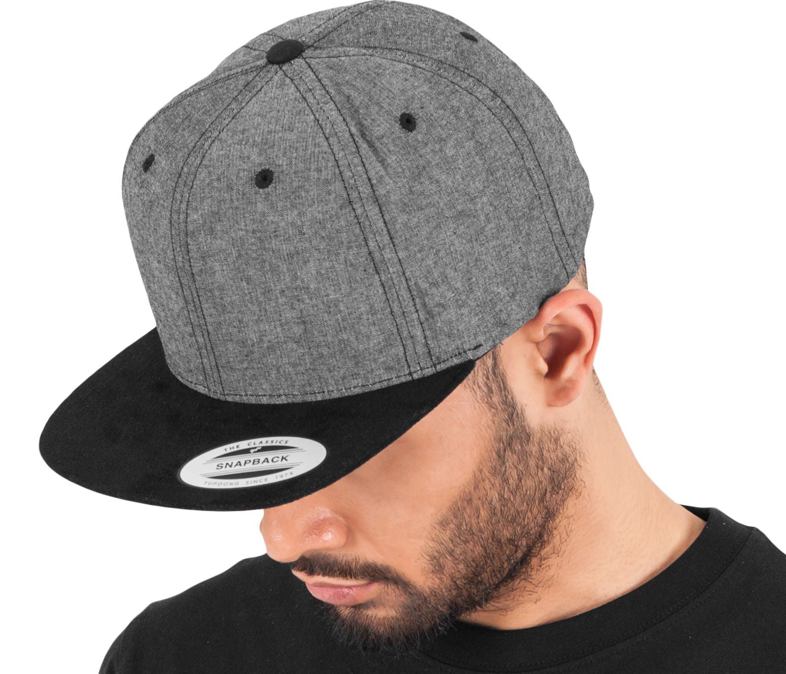 Gorra Snapback Tacto Terciopelo - Flexfit 6089CH - imagen 1