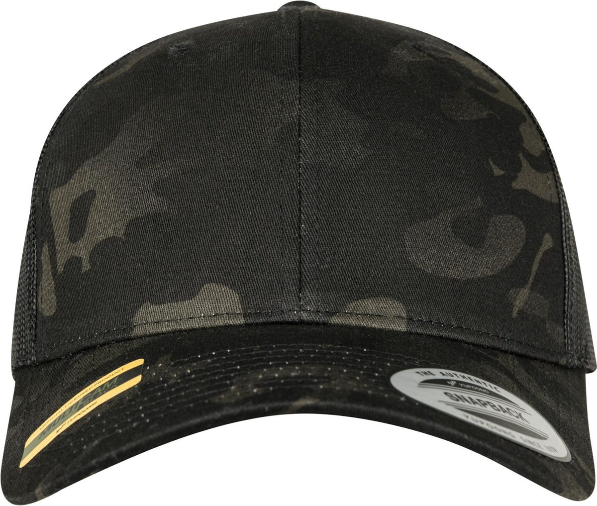 Gorra de Camuflaje Estilo Trucker - Flexfit 6606MC - imagen 4