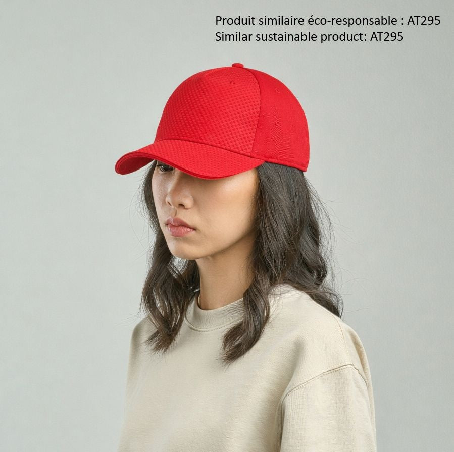 Gorra 5 paneles efecto nido de abeja - Atlantis Headwear AT062