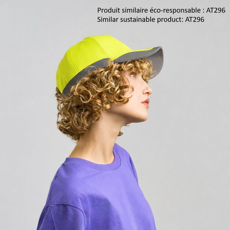 Gorra 5 paneles alta visibilidad - Atlantis Headwear AT067