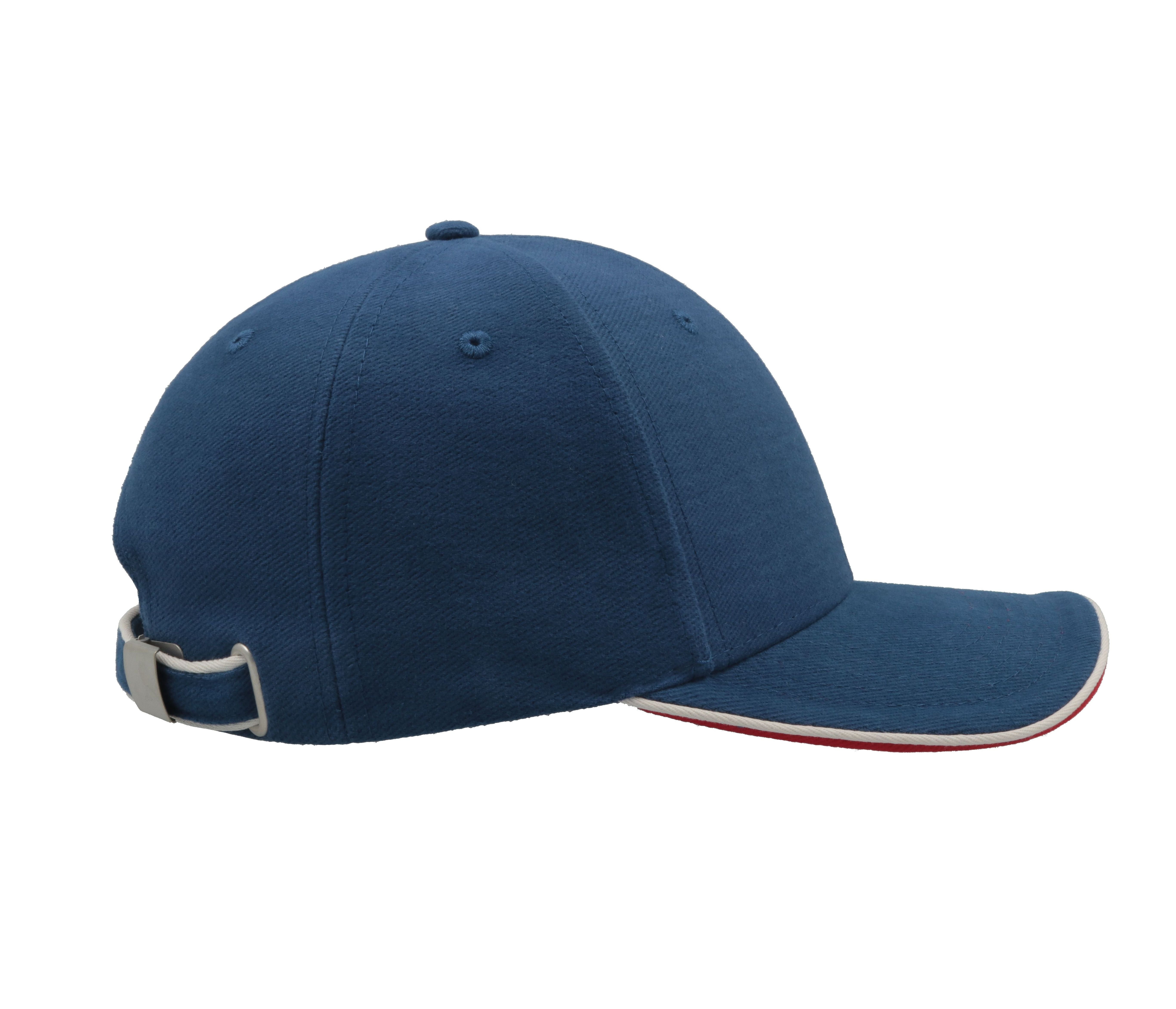 Gorra 6 paneles contrastada - Atlantis Headwear AT077