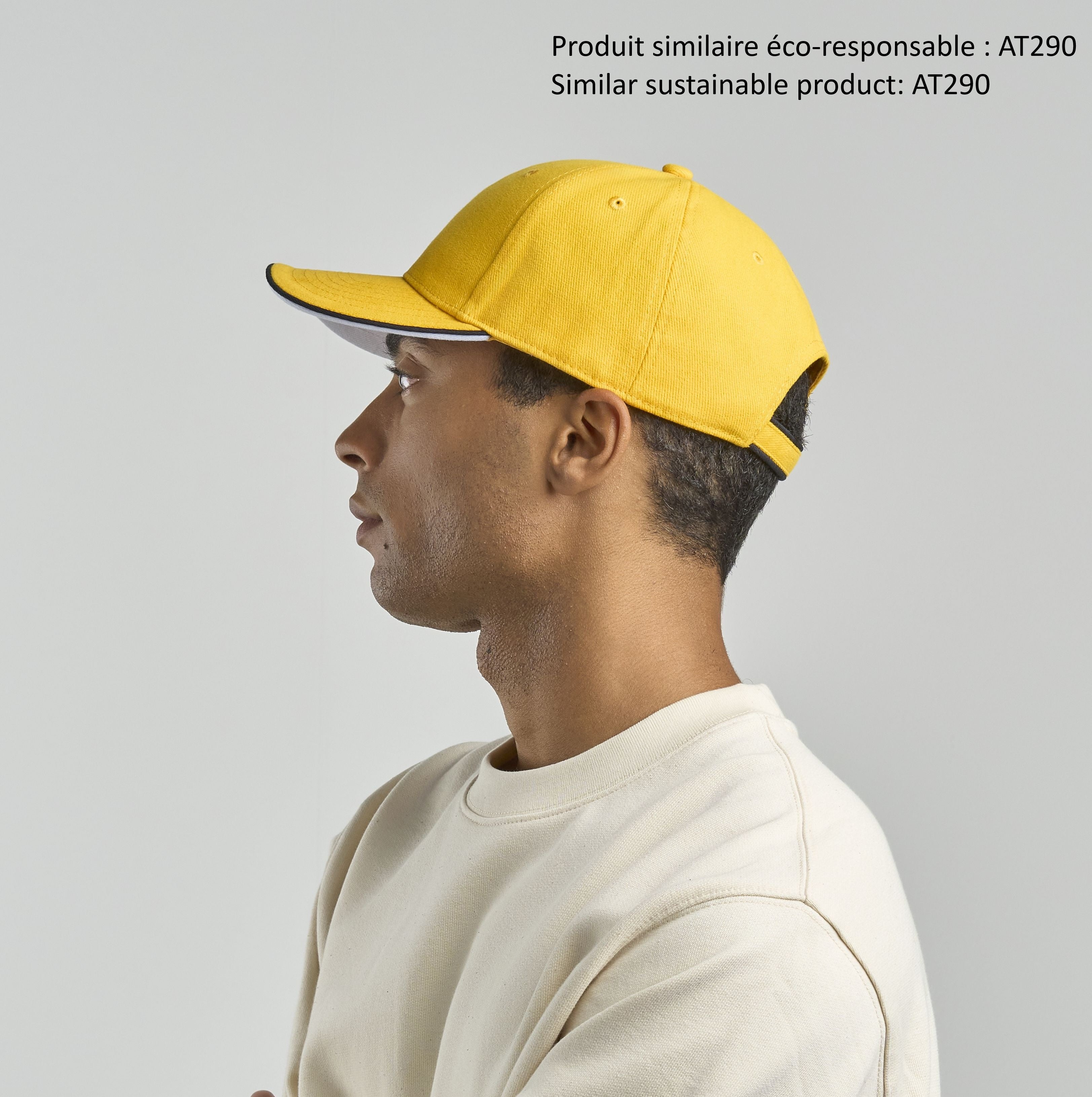 Gorra 6 paneles contrastada - Atlantis Headwear AT077