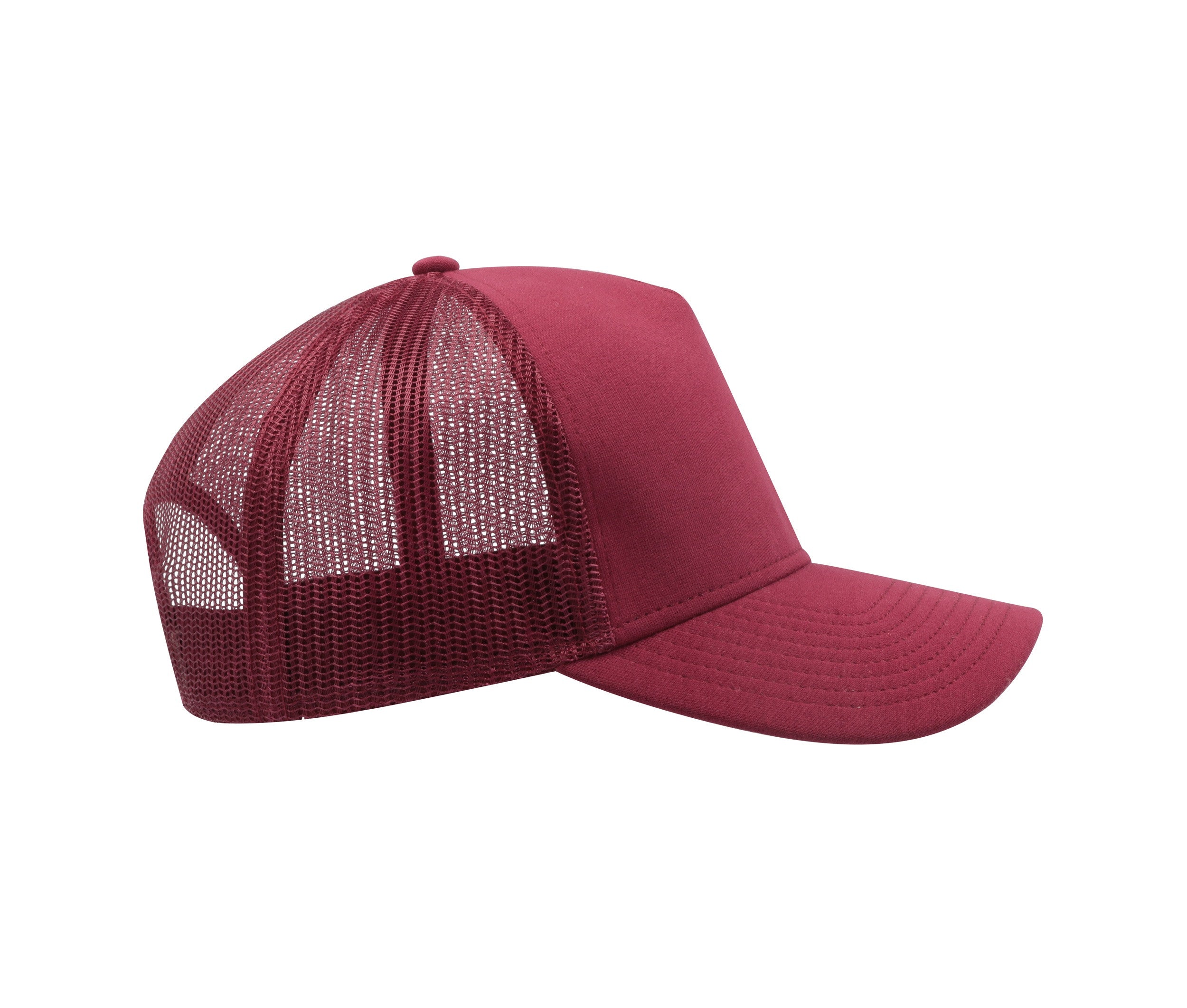 Gorra 5 paneles estilo trucker en jersey. - Atlantis Headwear AT083