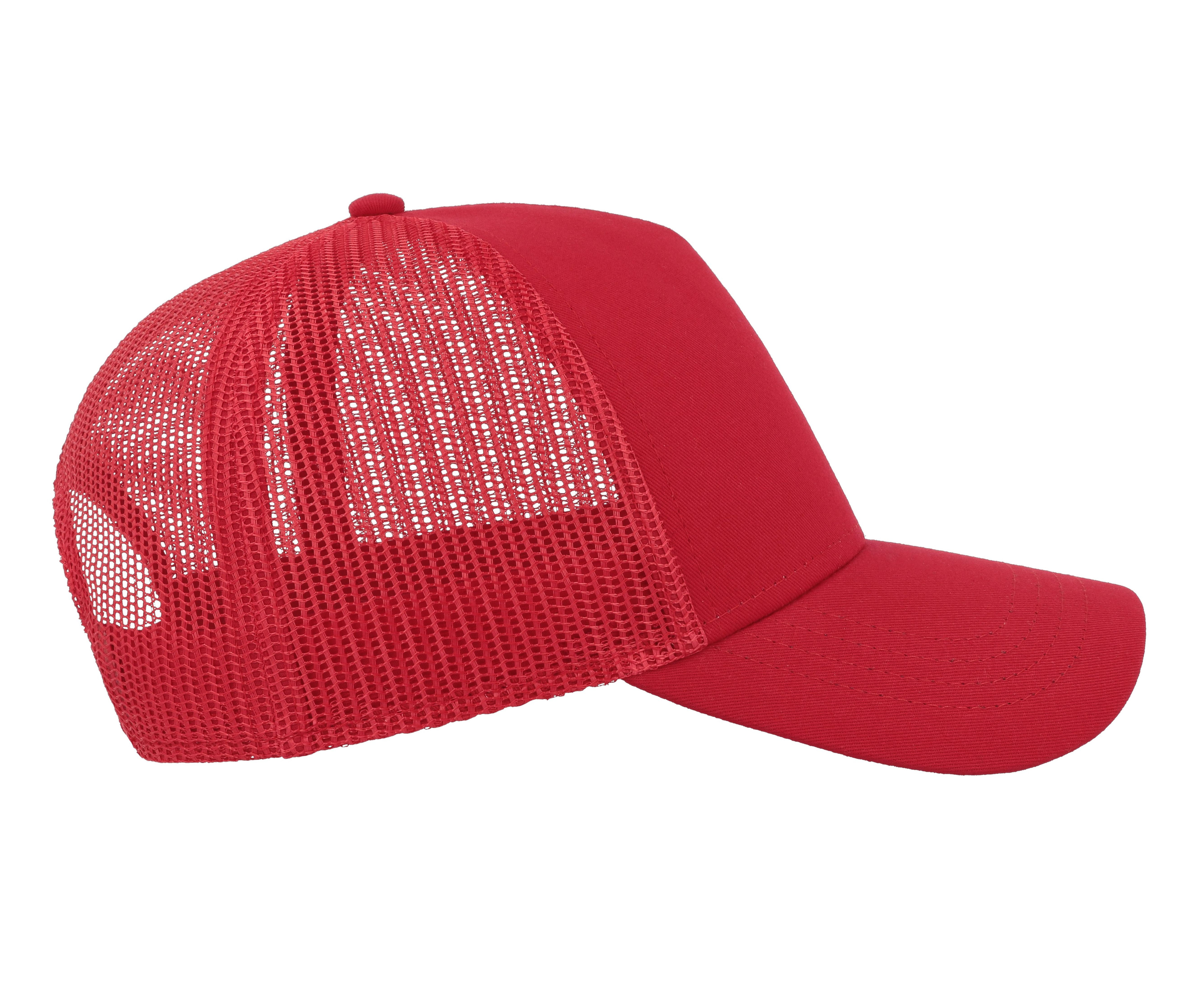Gorra 6 paneles estilo trucker en algodón - Atlantis Headwear AT085