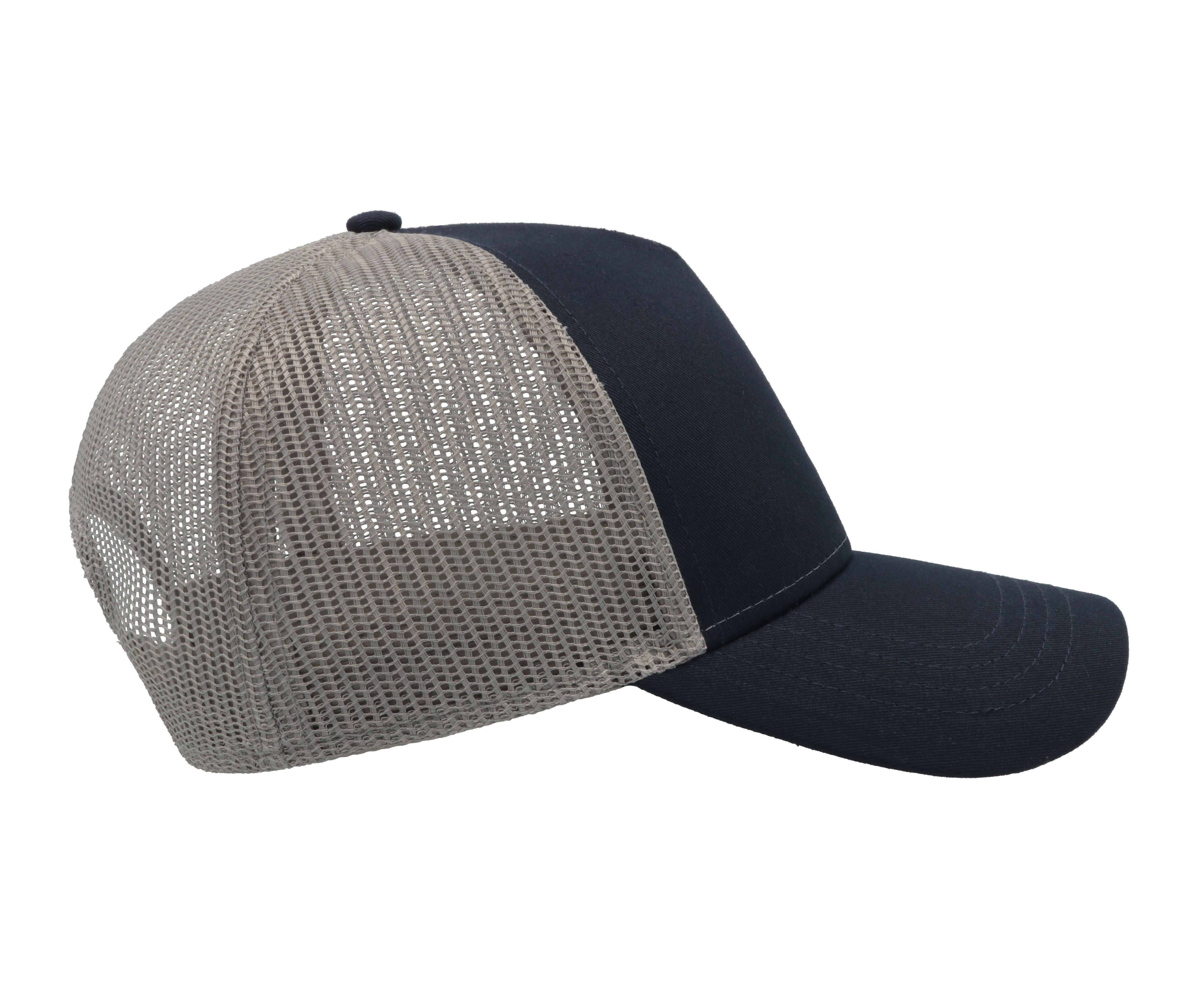 Gorra 6 paneles estilo trucker en algodón - Atlantis Headwear AT085
