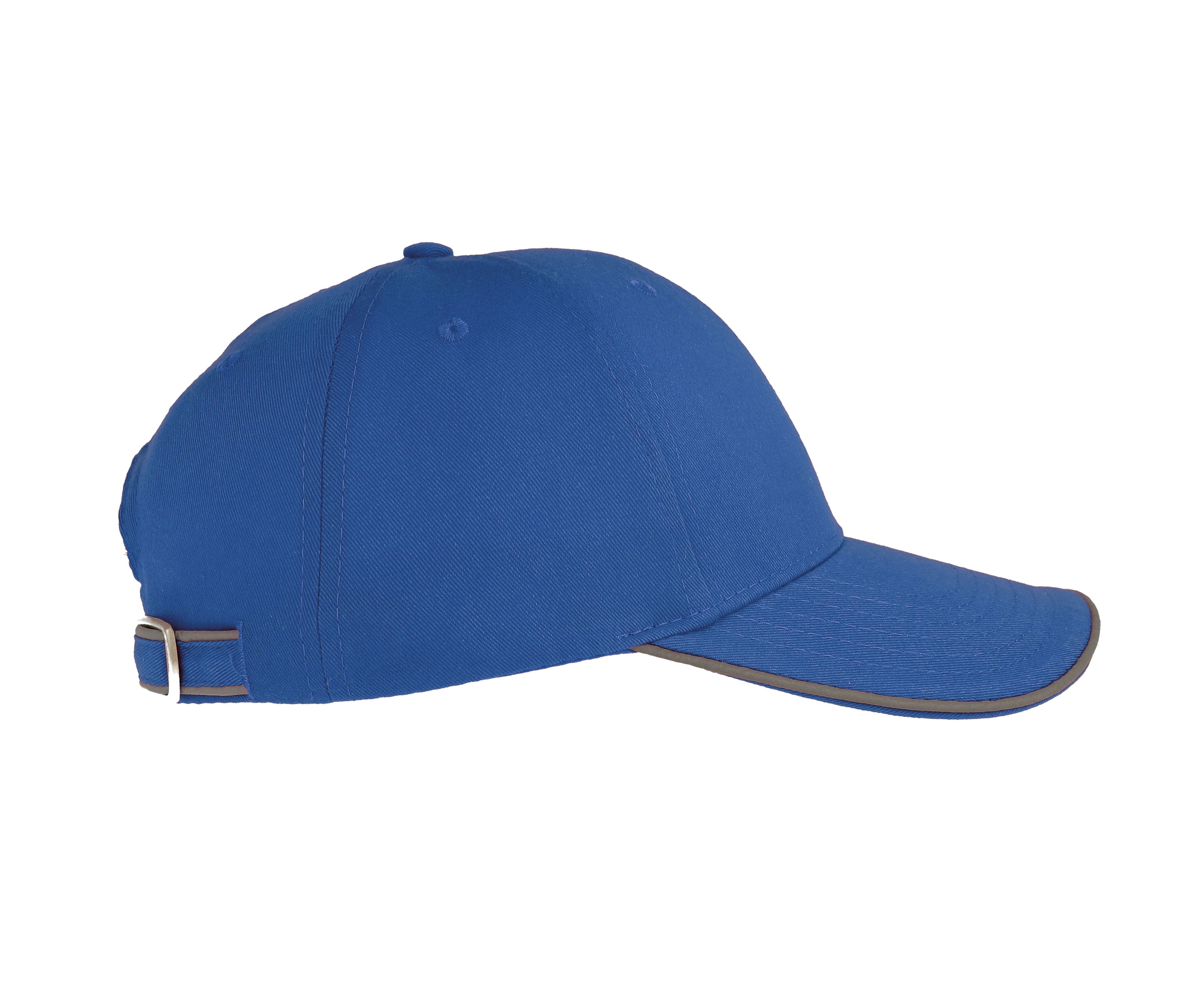 Gorra 6 paneles con piping reflejantes - Atlantis Headwear AT086