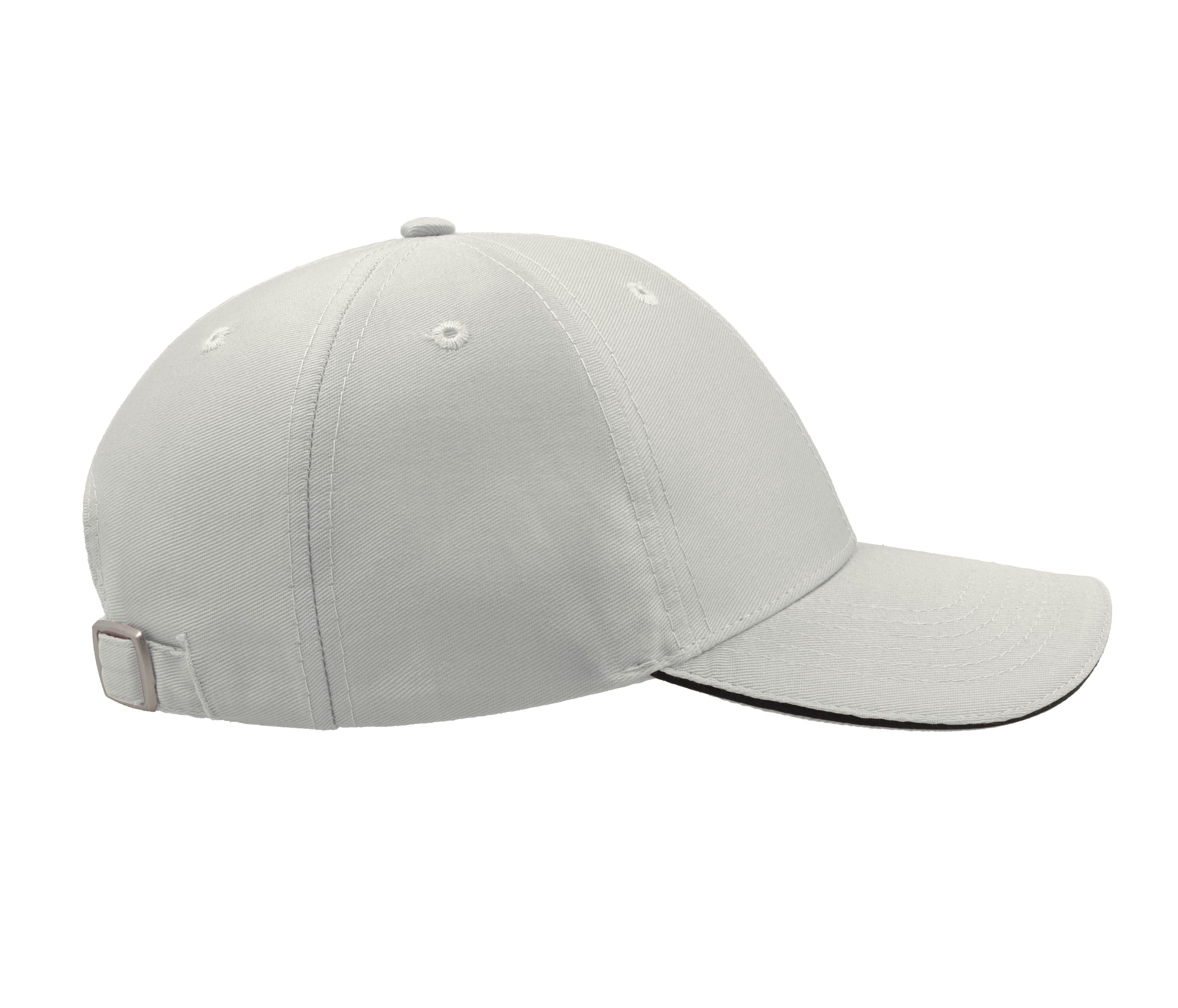 Gorra 6 paneles con visera sandwich - Atlantis Headwear AT094