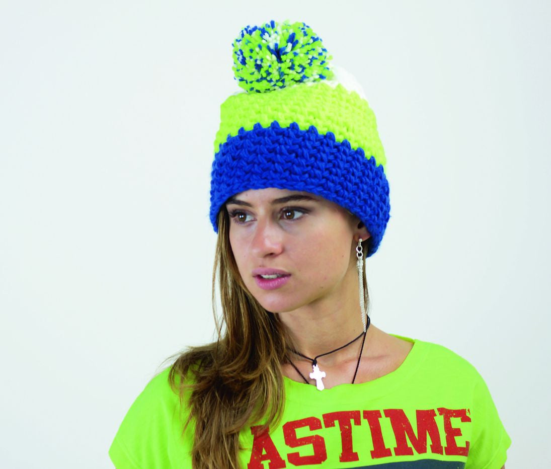 Gorro Everest con pompón - Atlantis Headwear AT134