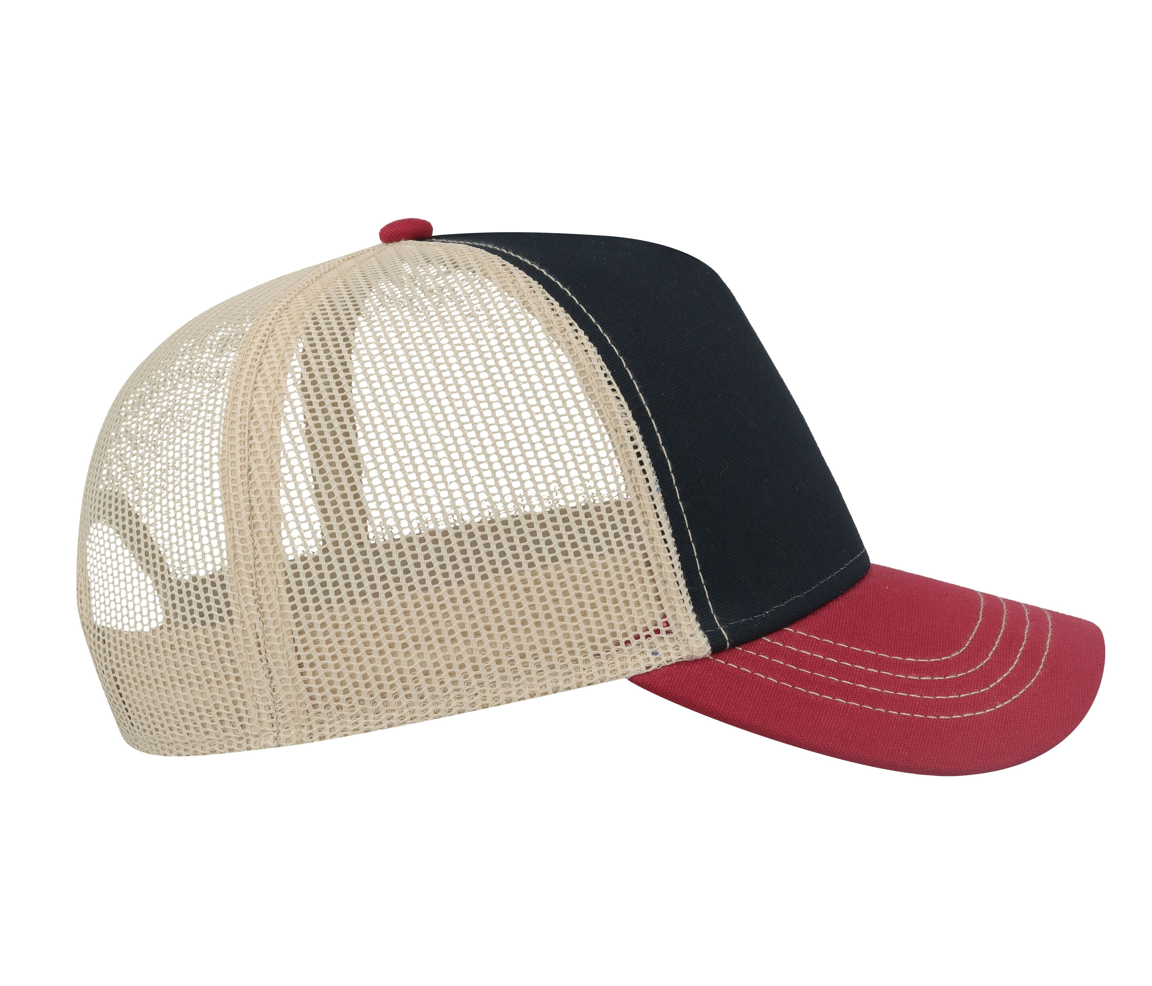 Gorra estilo rapero en algodón canvas - Atlantis Headwear AT180