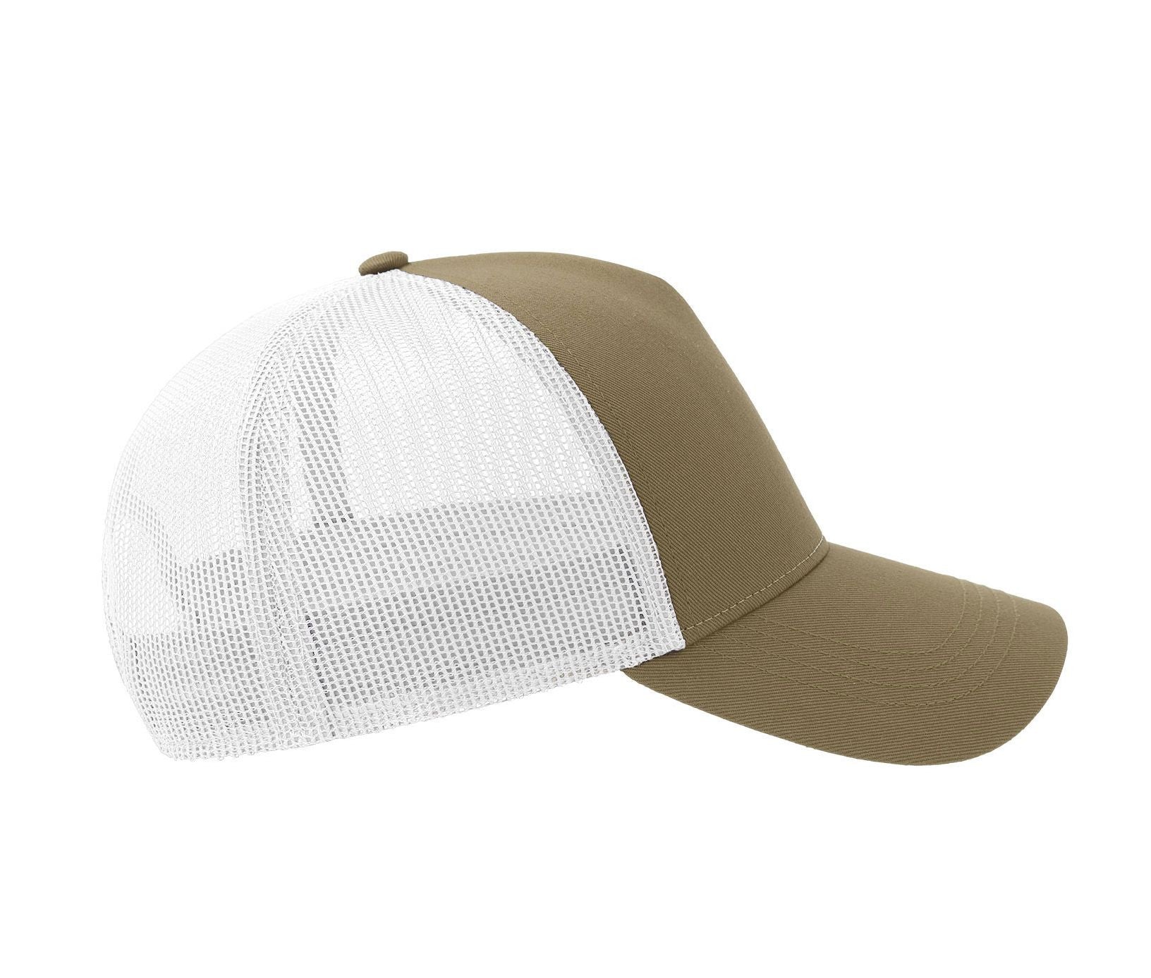 Gorra estilo trucker de 5 paneles de algodón - Atlantis Headwear AT228