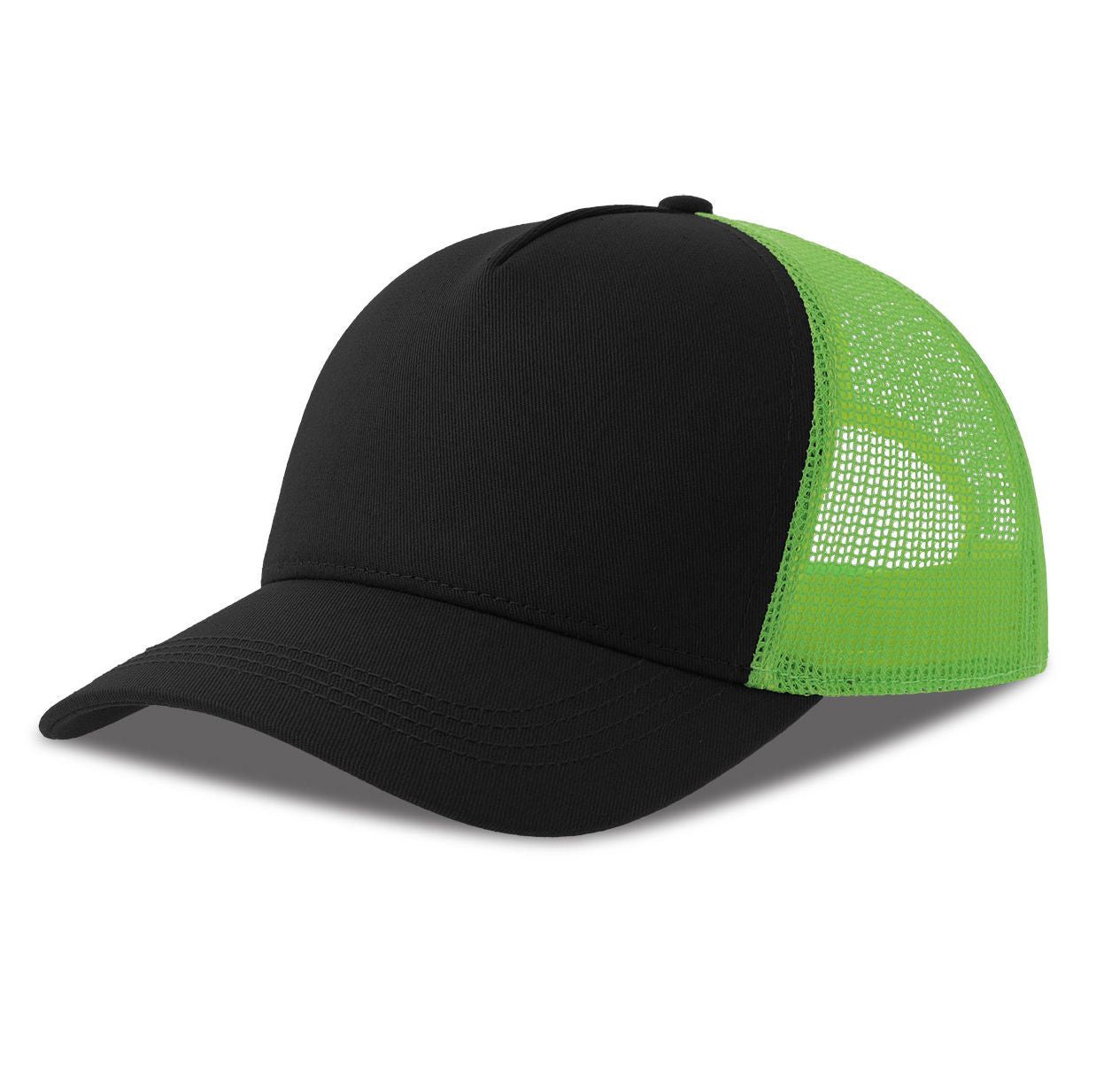 Gorra estilo trucker de 5 paneles de algodón - Atlantis Headwear AT228