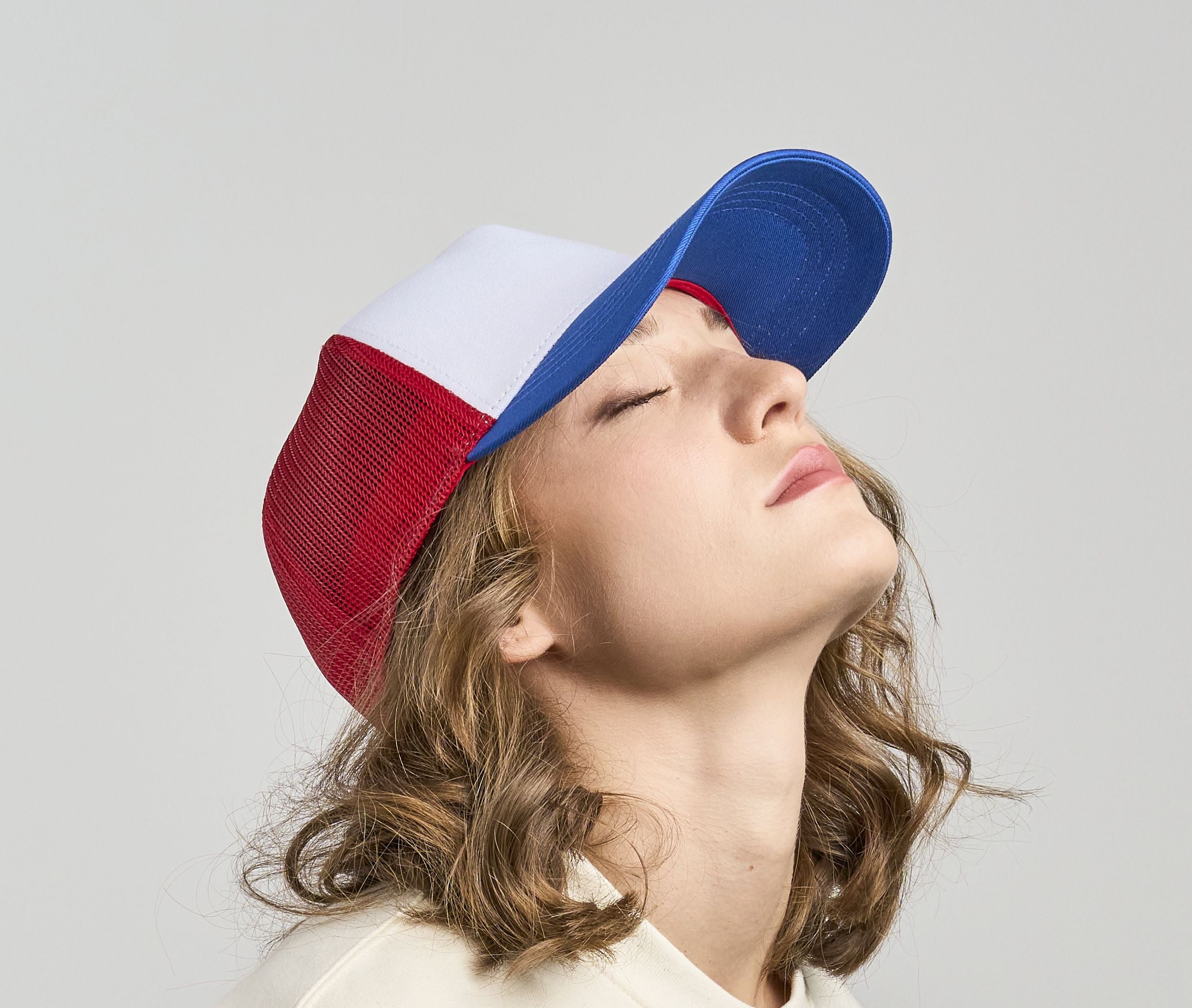 Gorra estilo trucker de 5 paneles de algodón - Atlantis Headwear AT228