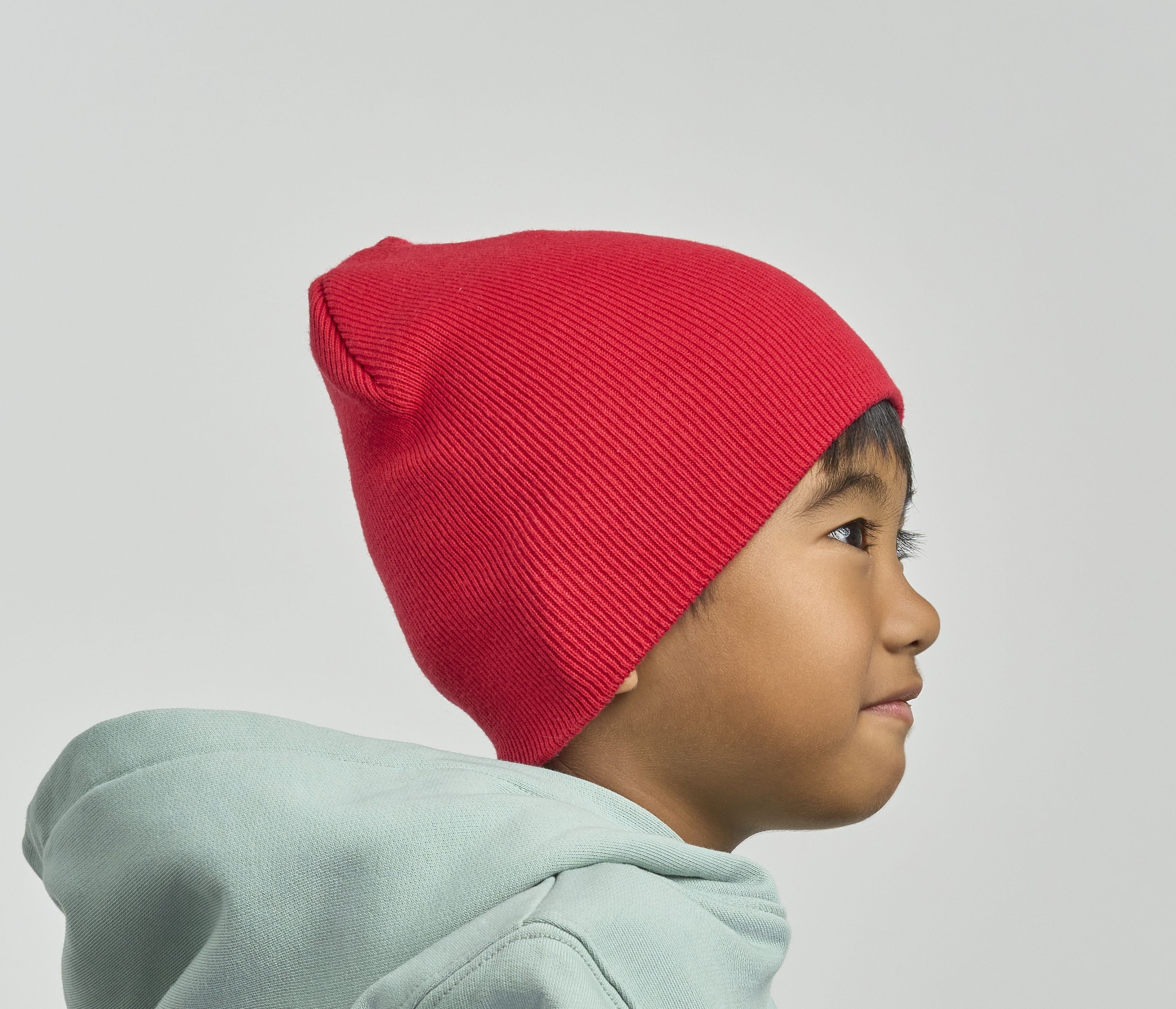Gorro de algodón orgánico por niños - Atlantis Headwear AT233