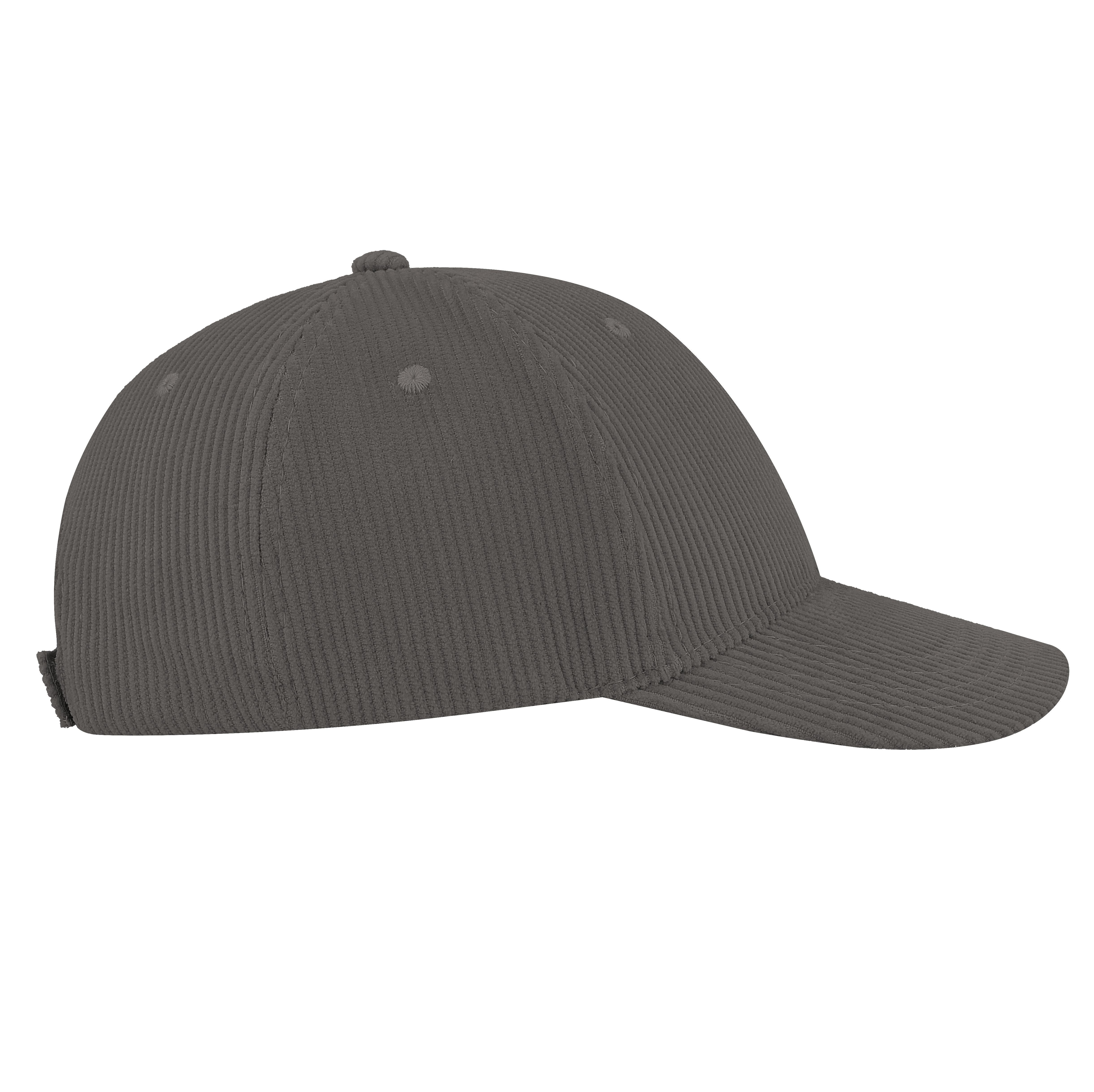 Gorra 6 paneles en corduroy reciclado - Atlantis Headwear AT241