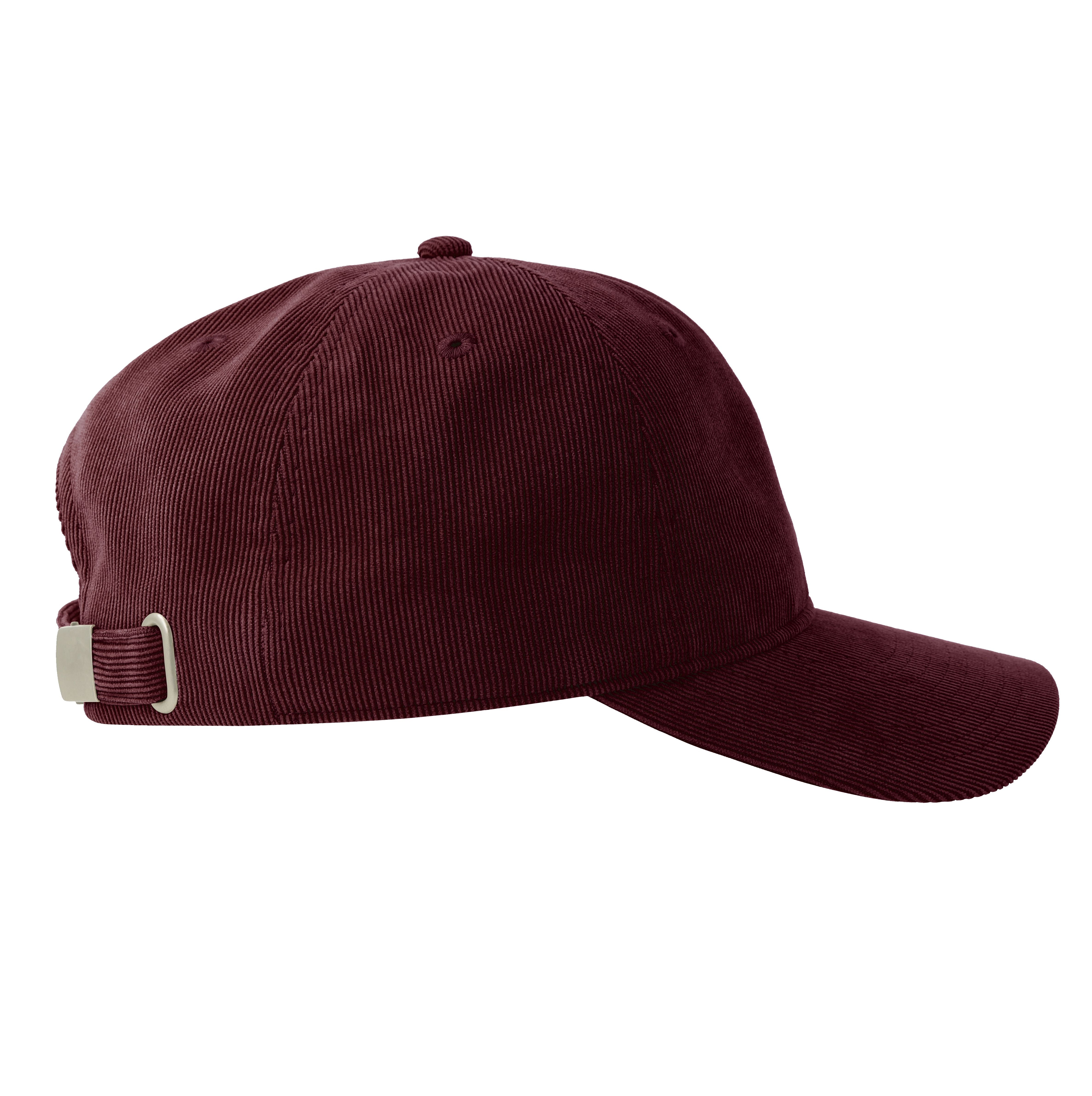 Gorra 6 paneles mid visor en corduroy reciclado - Atlantis Headwear AT242