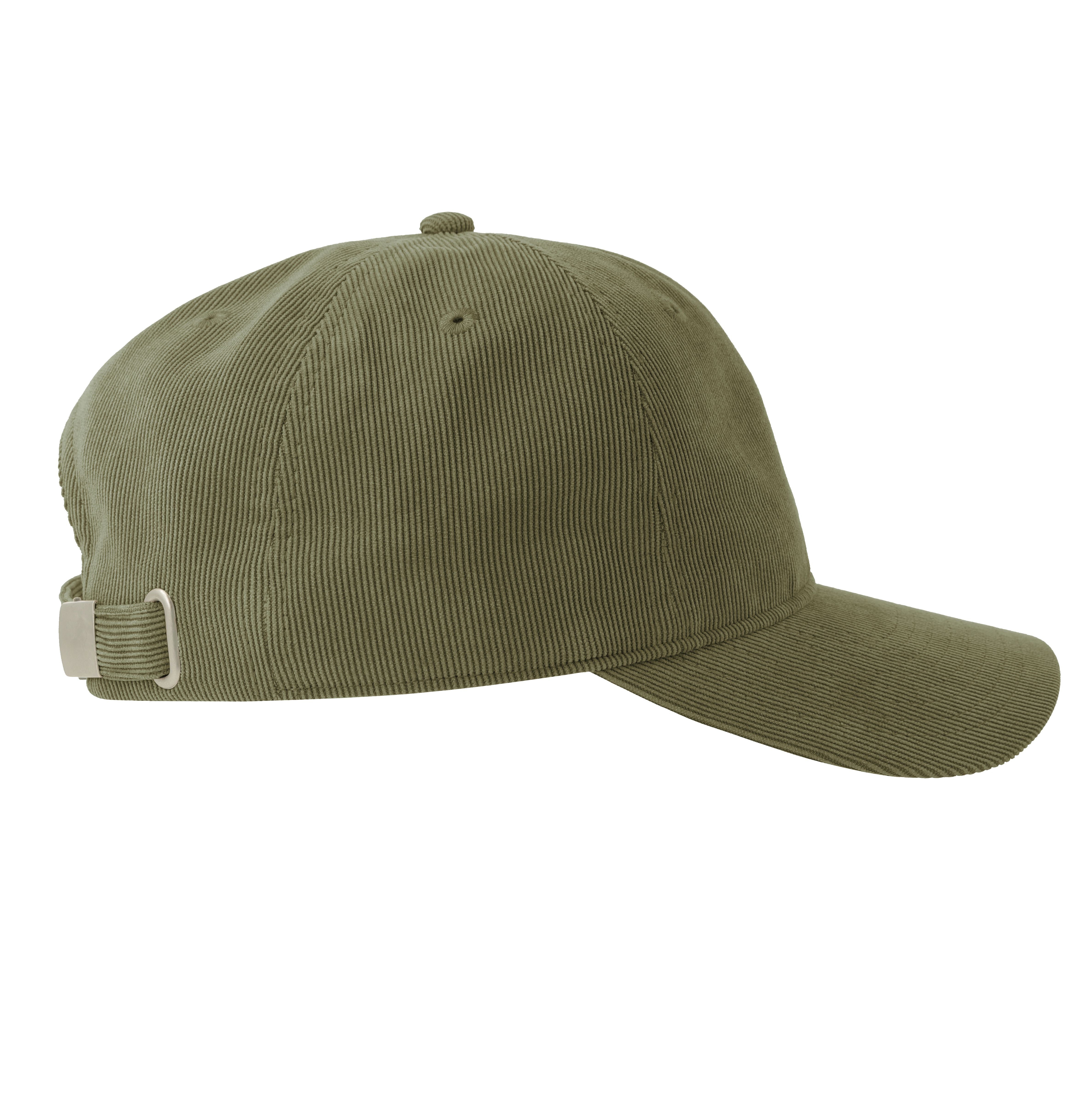 Gorra 6 paneles mid visor en corduroy reciclado - Atlantis Headwear AT242