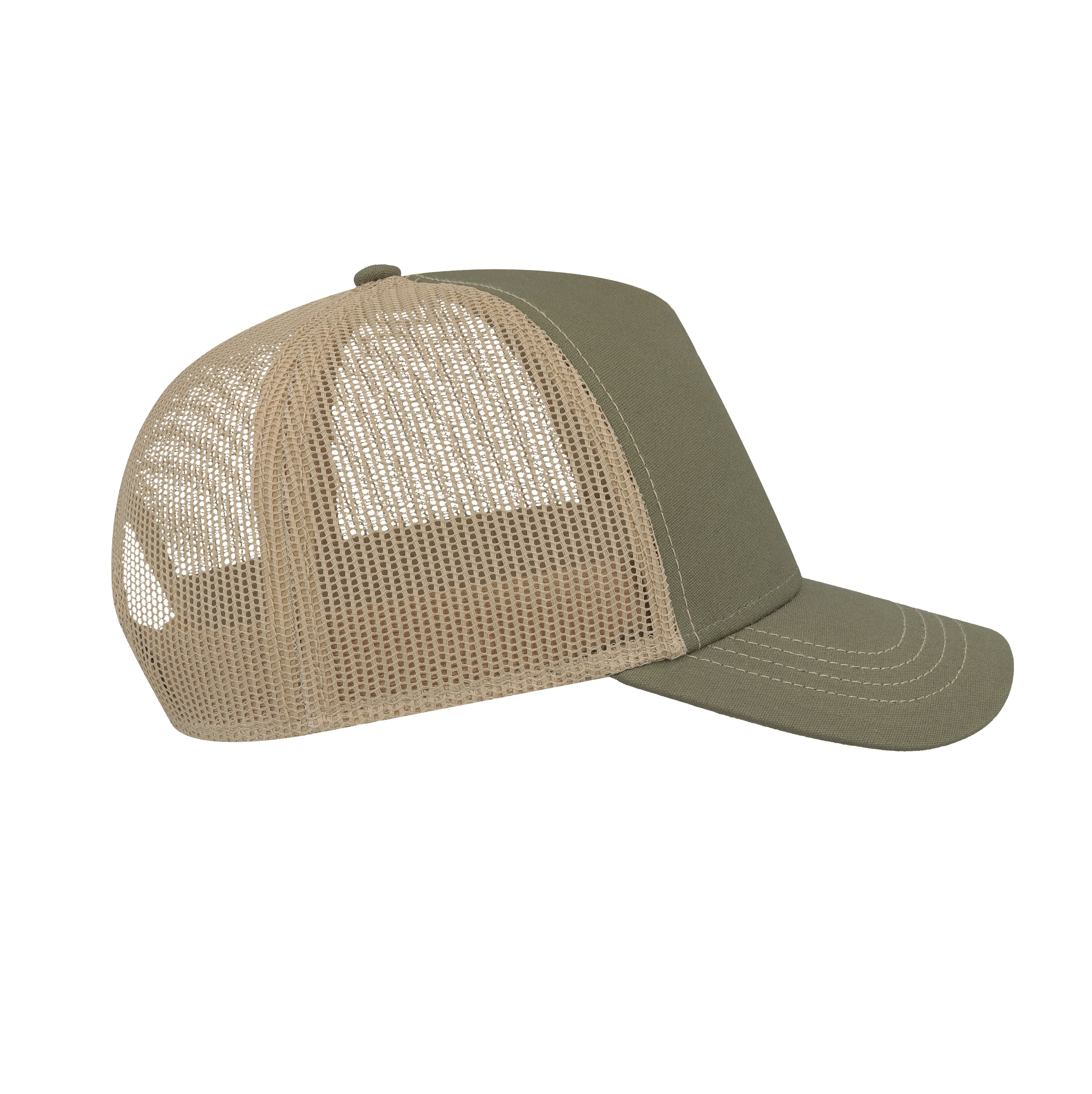 Gorro estilo rapero de poliéster canvas - Atlantis Headwear AT249