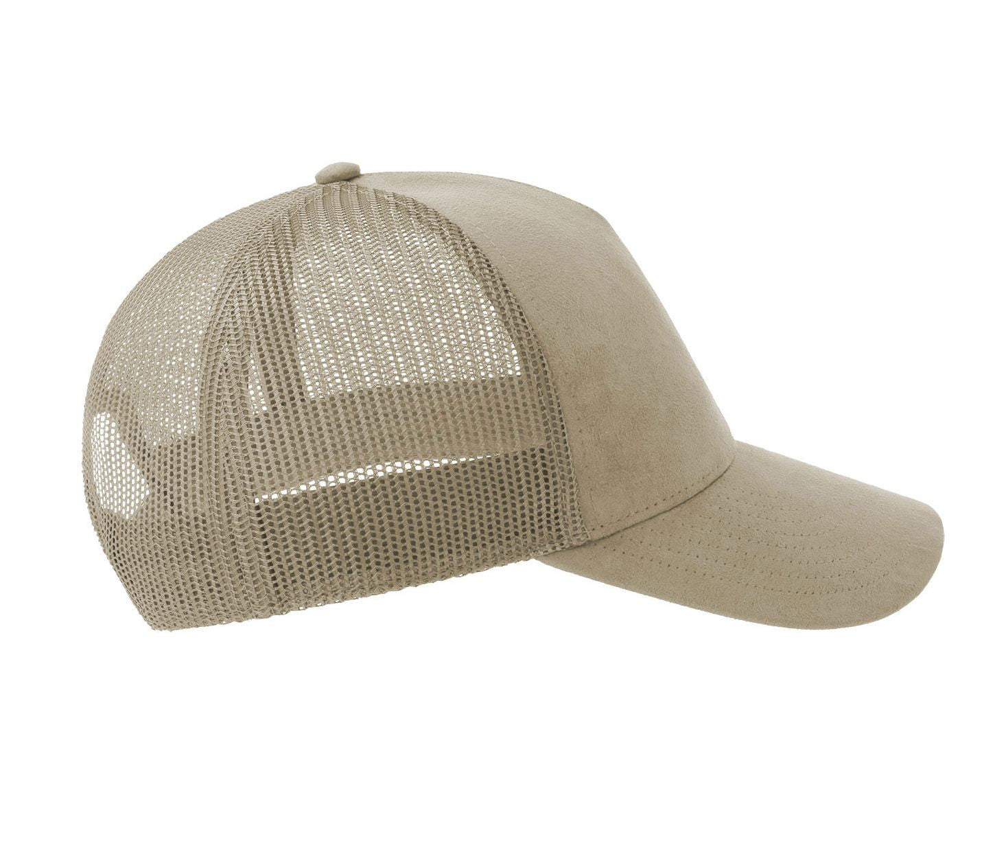 Gorra estilo trucker de ante sintético - Atlantis Headwear AT277