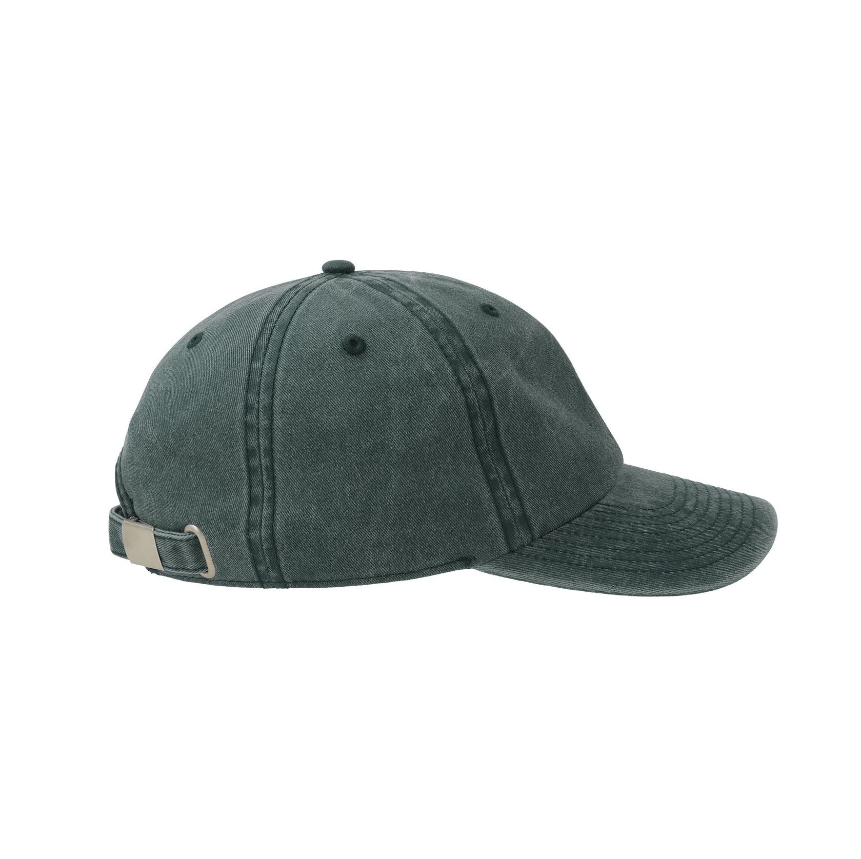 Gorra de visera media desteñida de 6 paneles - Atlantis Headwear AT281
