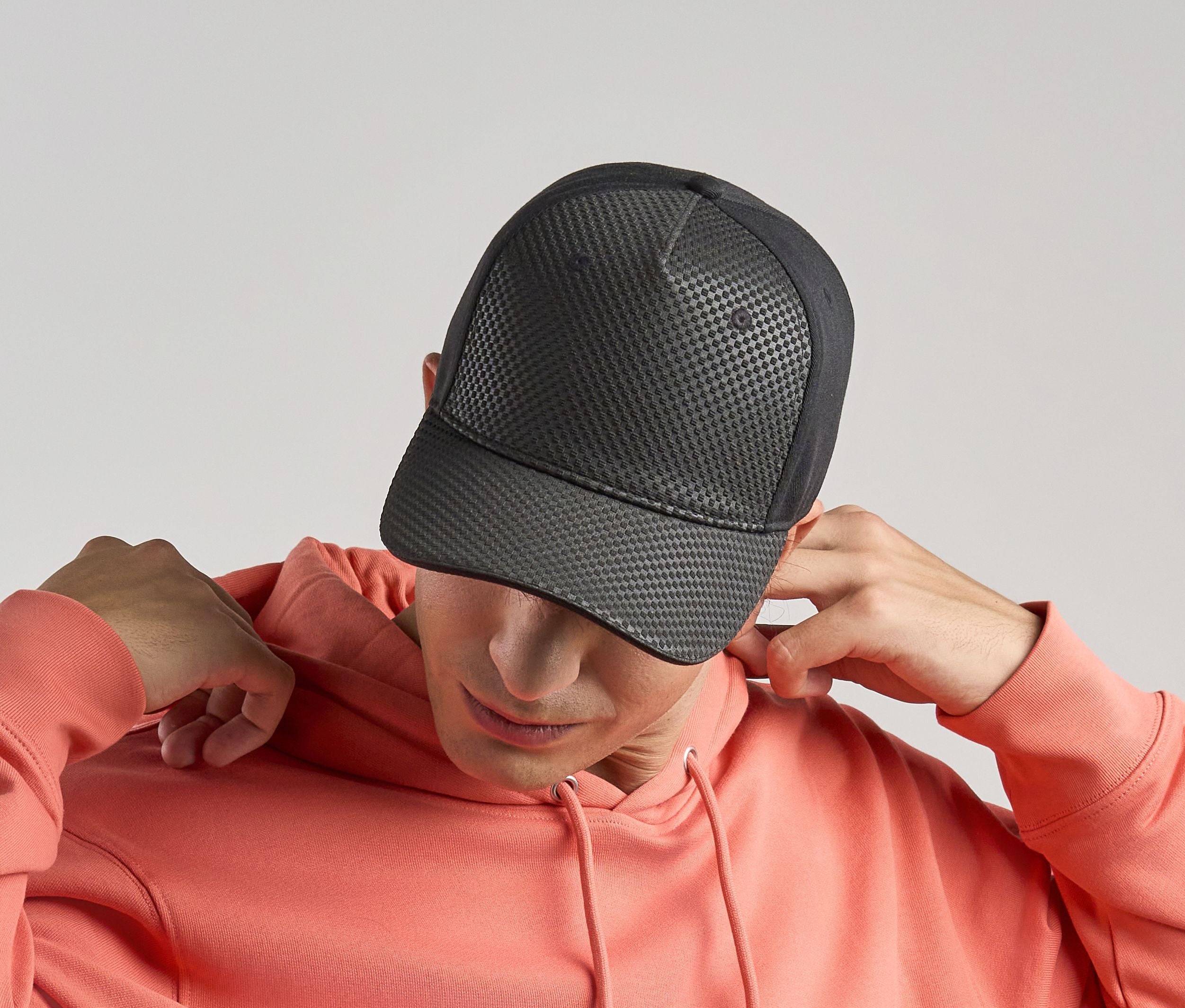 Gorra de 5 paneles con efecto nido de abeja - Atlantis Headwear AT295
