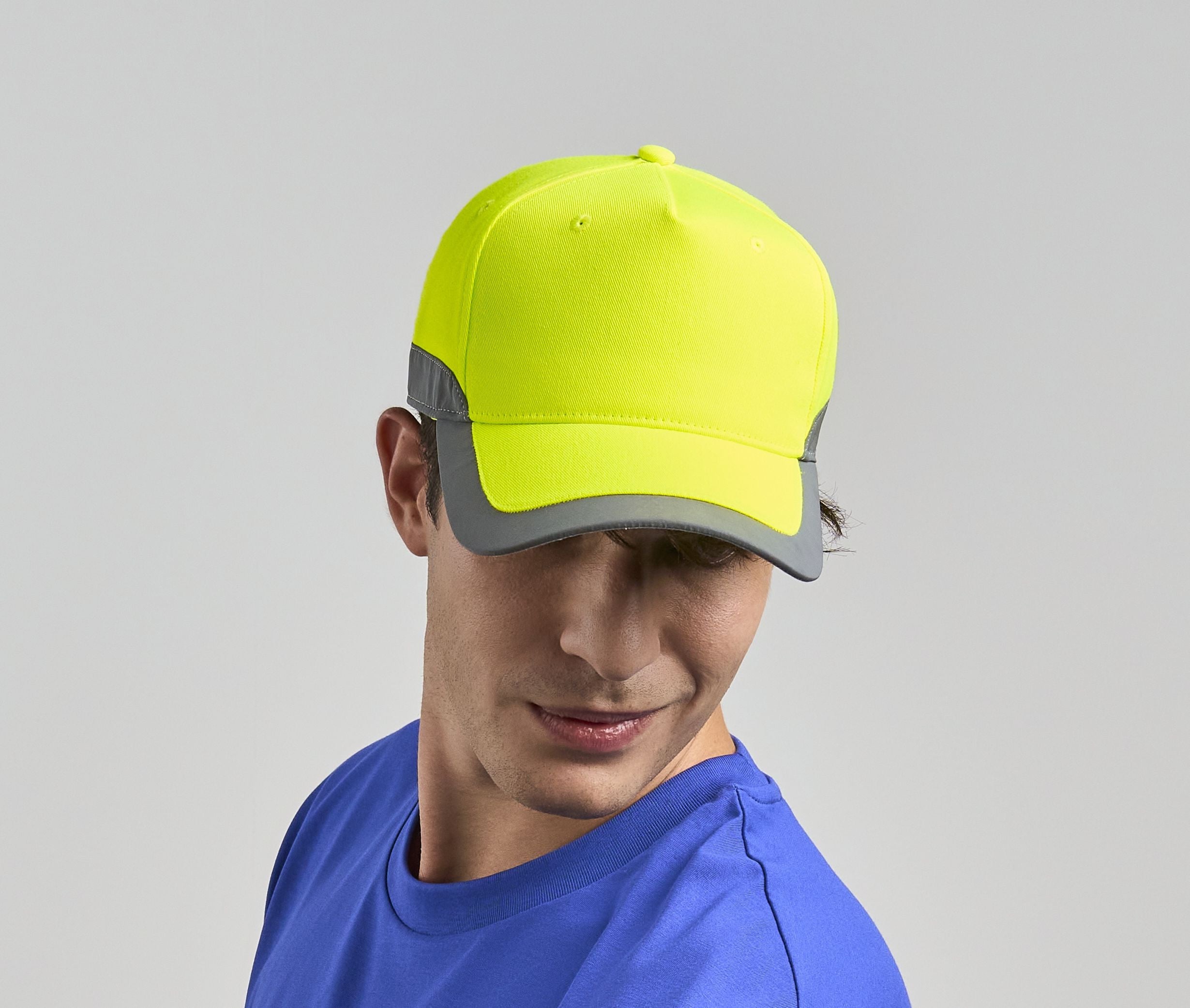Gorra de alta visibilidad de 5 paneles - Atlantis Headwear AT296