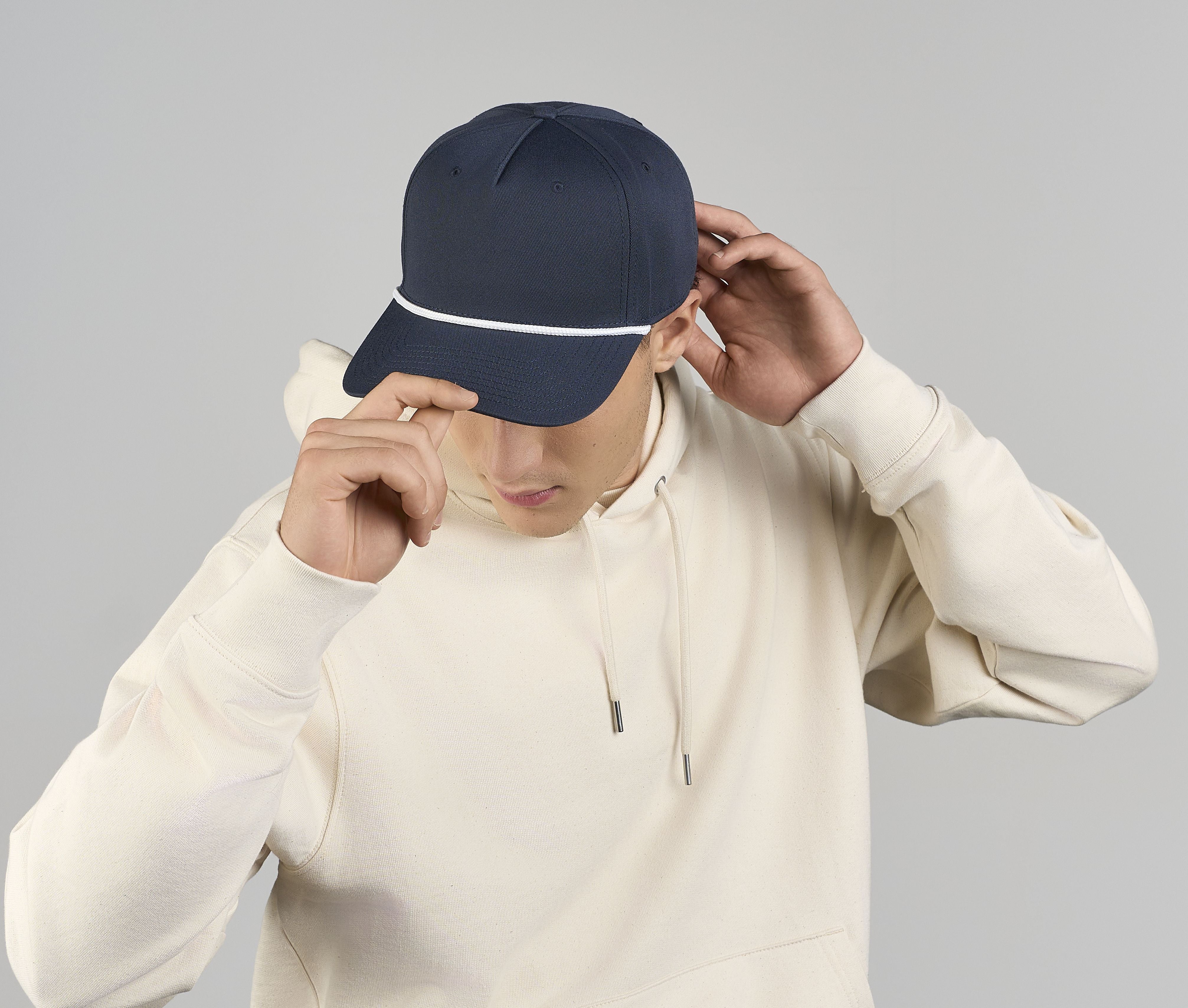 Gorra de 5 paneles con ribete en contraste - Atlantis Headwear AT314