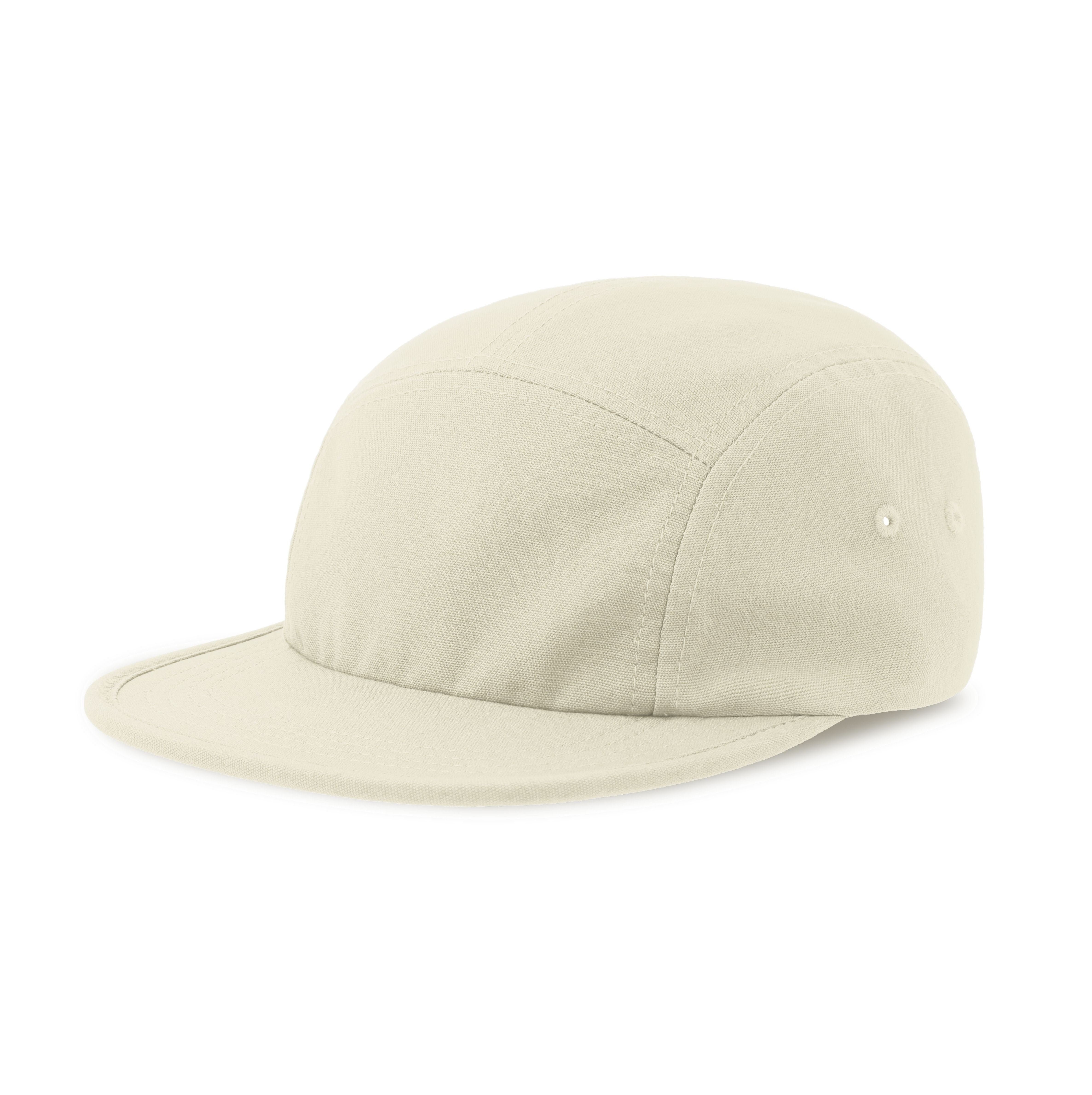 Gorra de 5 paneles con visera plana y efecto lavado. - Atlantis Headwear AT316