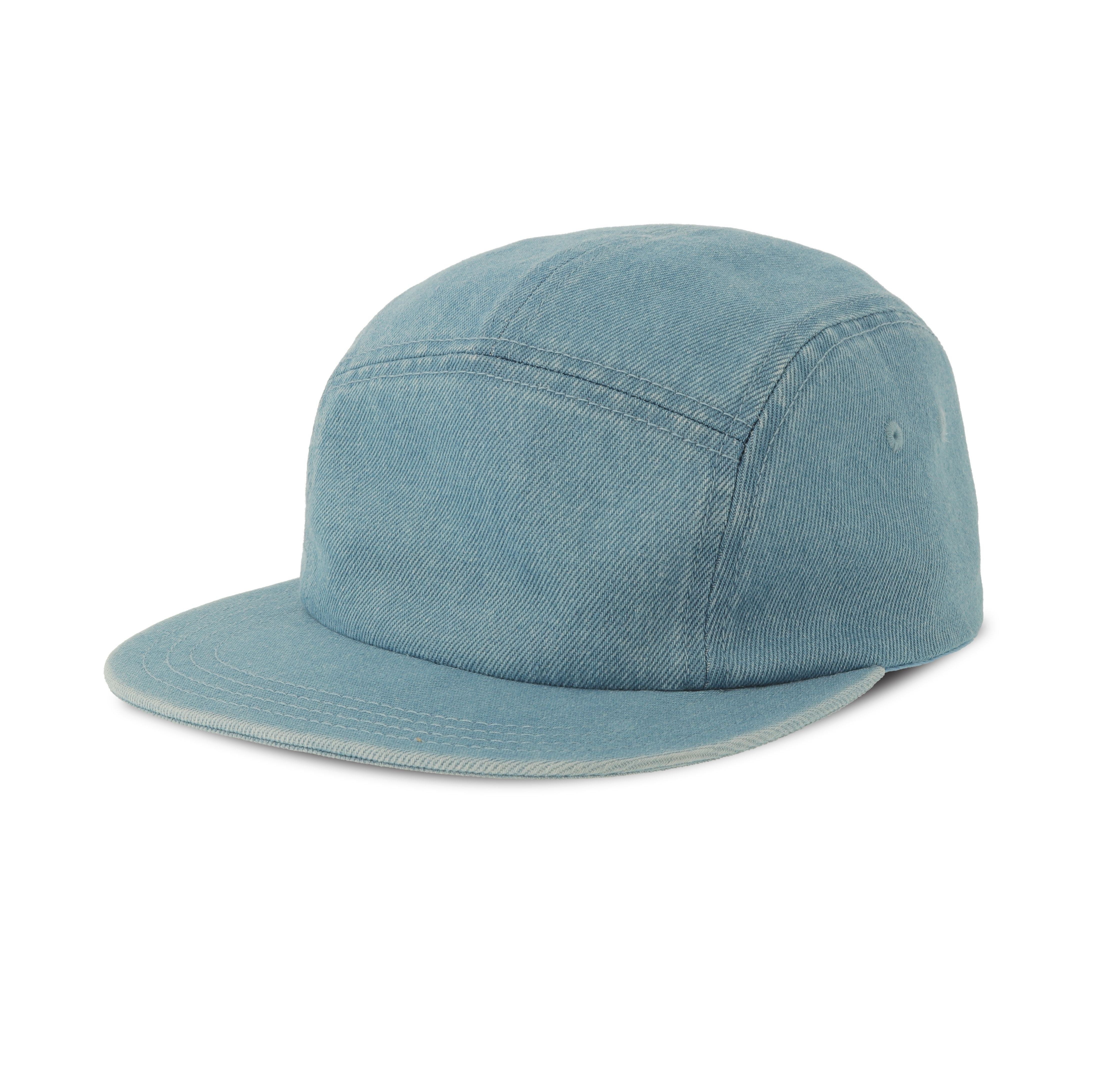 Gorra de visera plana en tela vaquera - Atlantis Headwear AT321