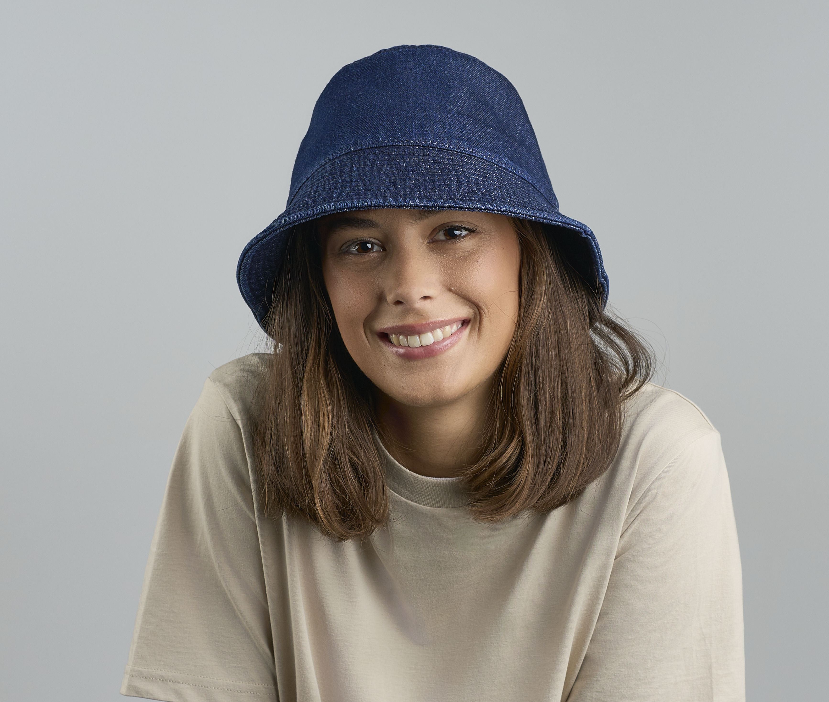 Sombrero bucket en tela vaquera - Atlantis Headwear AT322