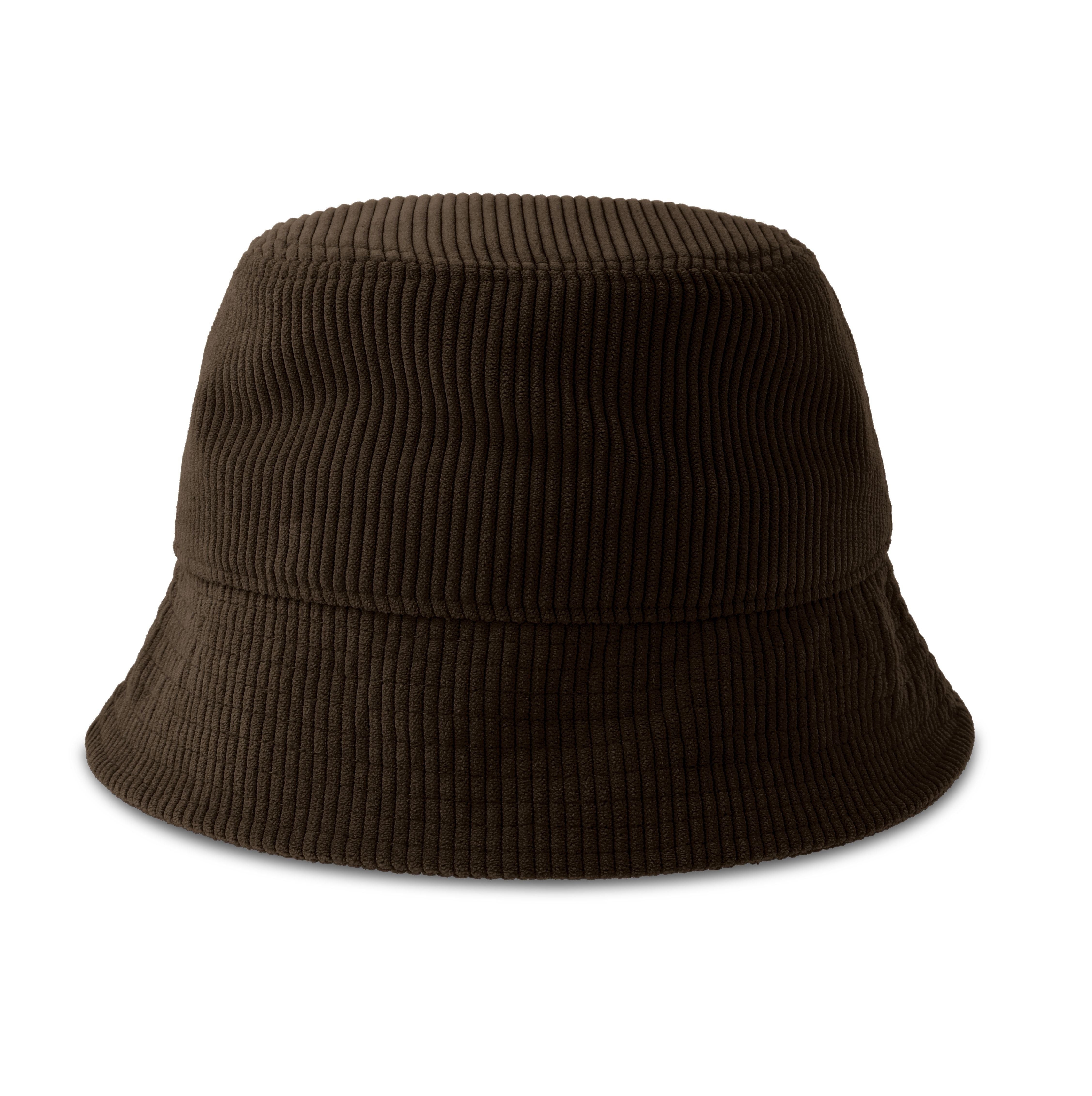 Sombrero bucket en suave tela de pana - Atlantis Headwear AT324