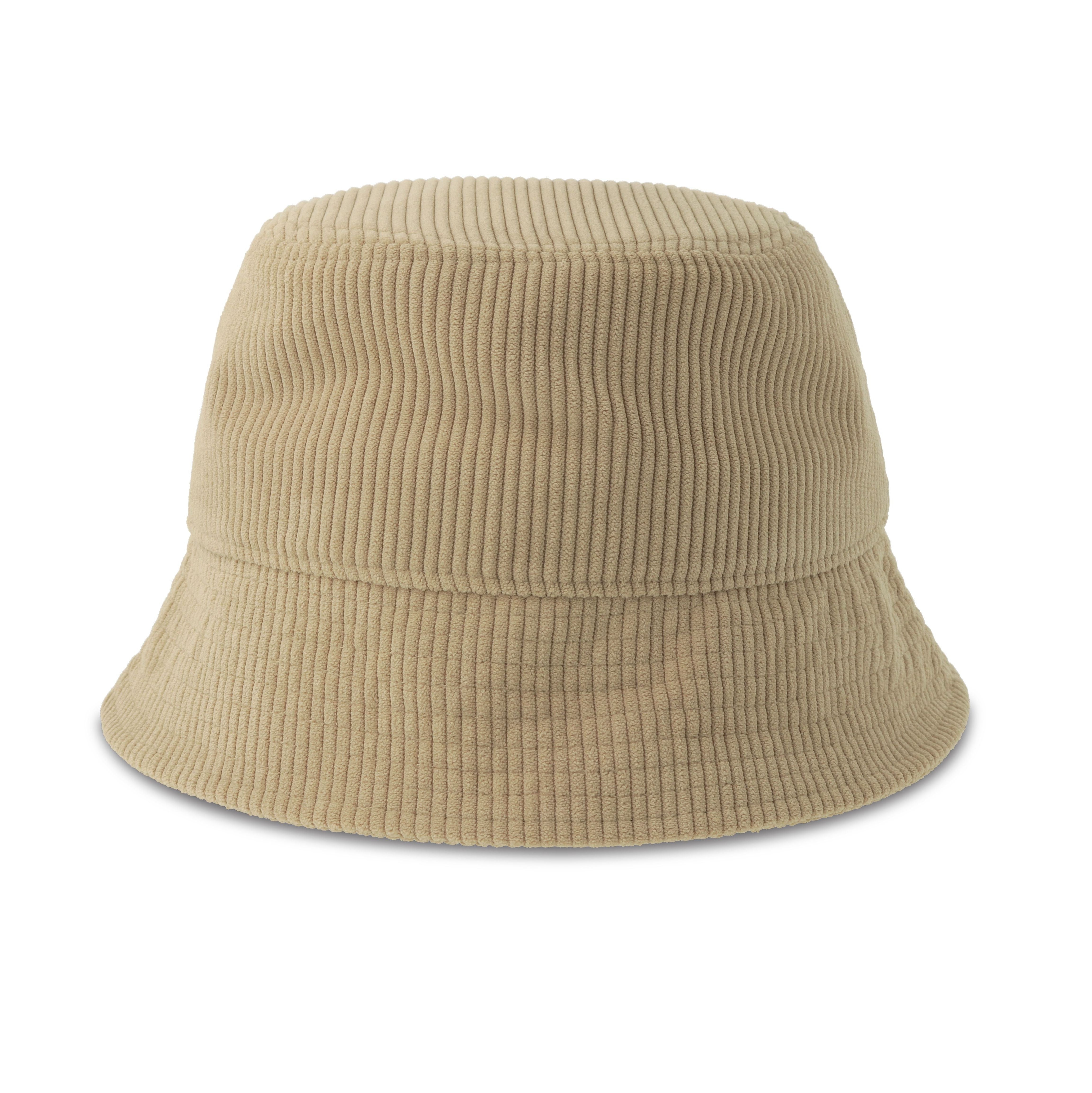 Sombrero bucket en suave tela de pana - Atlantis Headwear AT324