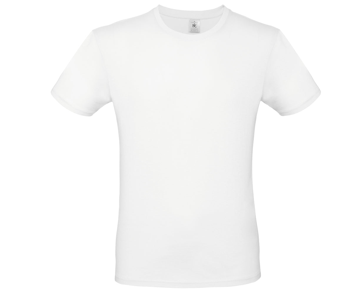 T-shirt 150 com Gola Redonda para Homem - B&C BC01T