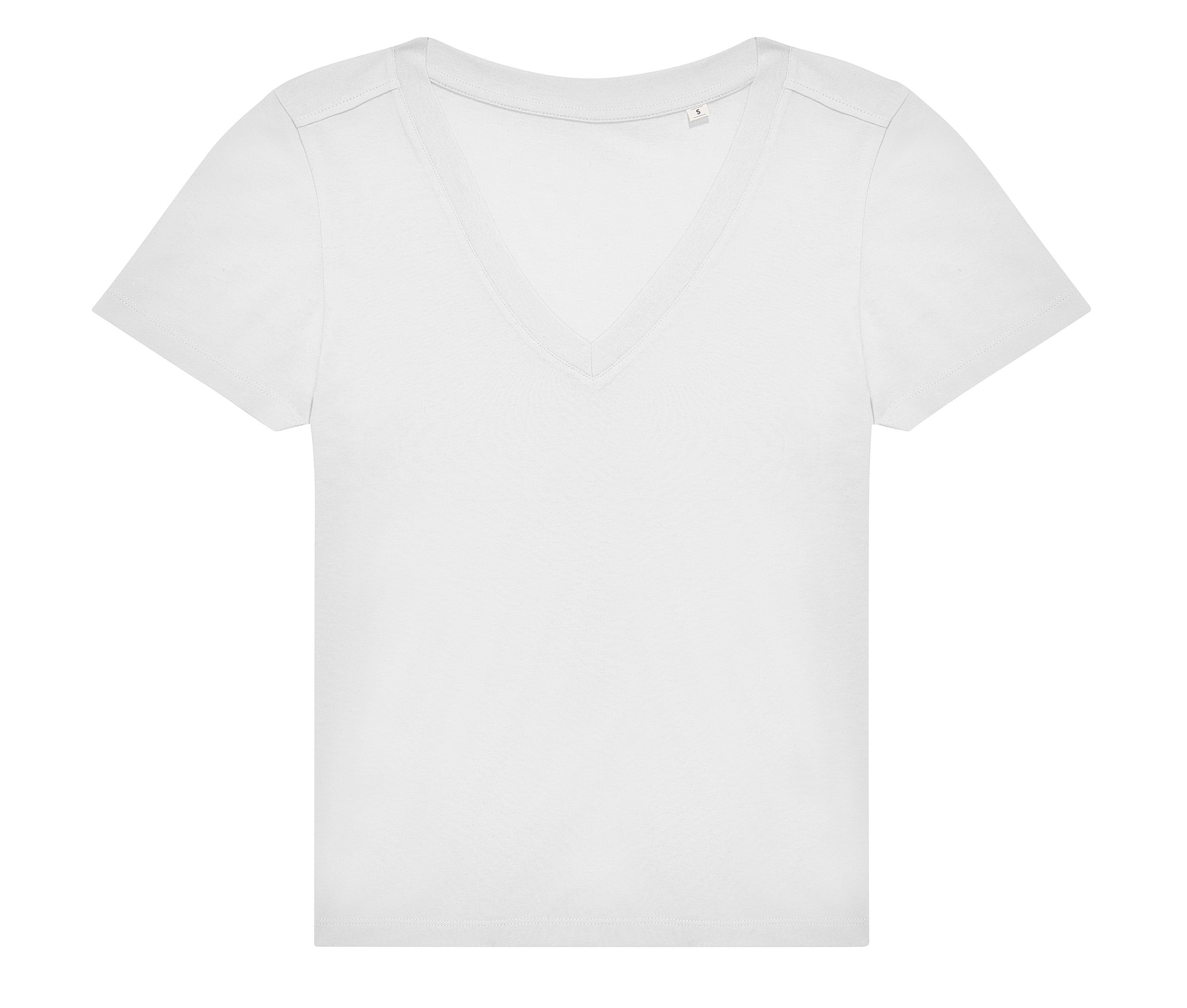 Camiseta de Mujer con Cuello de Pico - B&C BC01VW