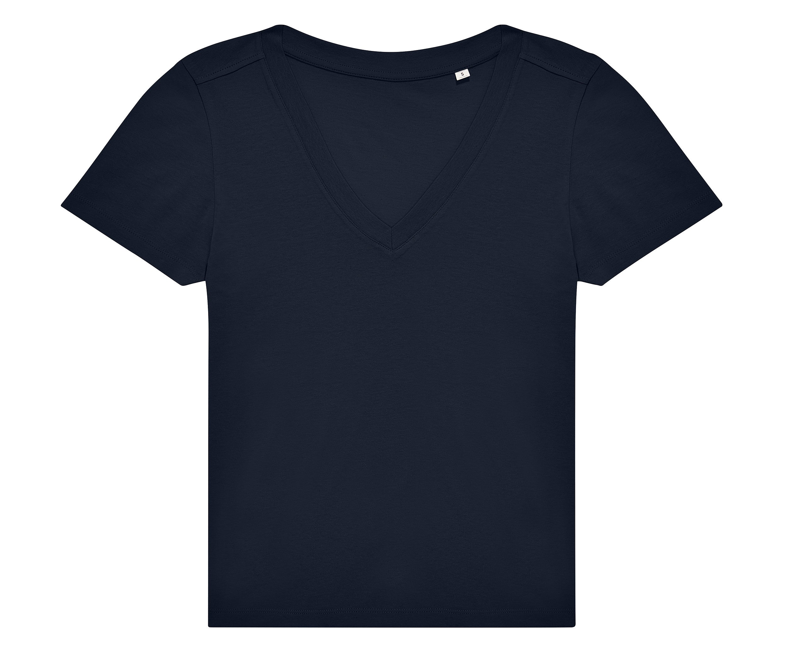 Camiseta de Mujer con Cuello de Pico - B&C BC01VW