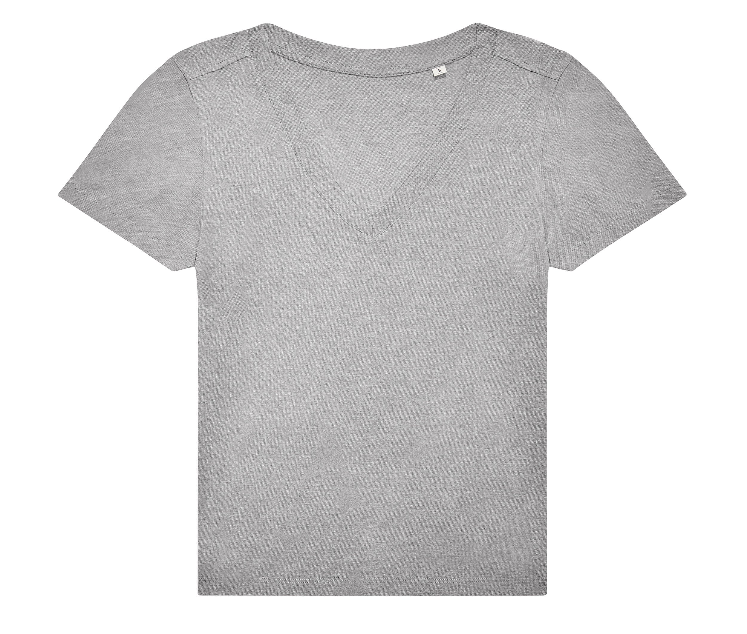 Camiseta de Mujer con Cuello de Pico - B&C BC01VW