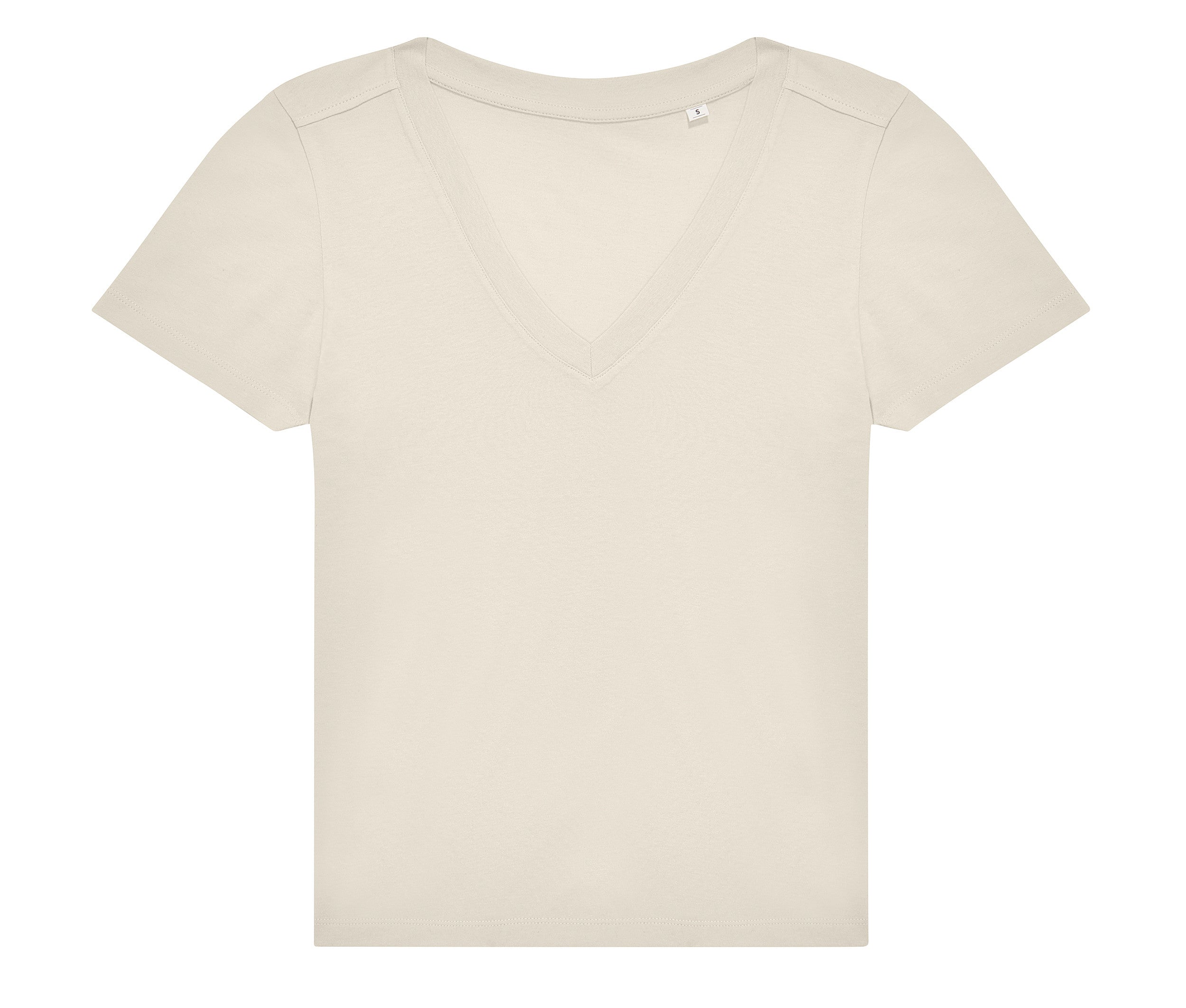 Camiseta de Mujer con Cuello de Pico - B&C BC01VW