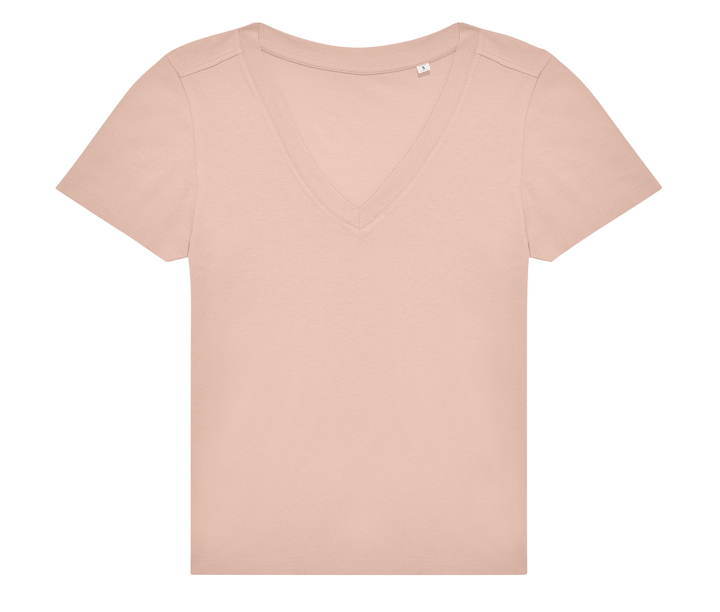 Camiseta de Mujer con Cuello de Pico - B&C BC01VW