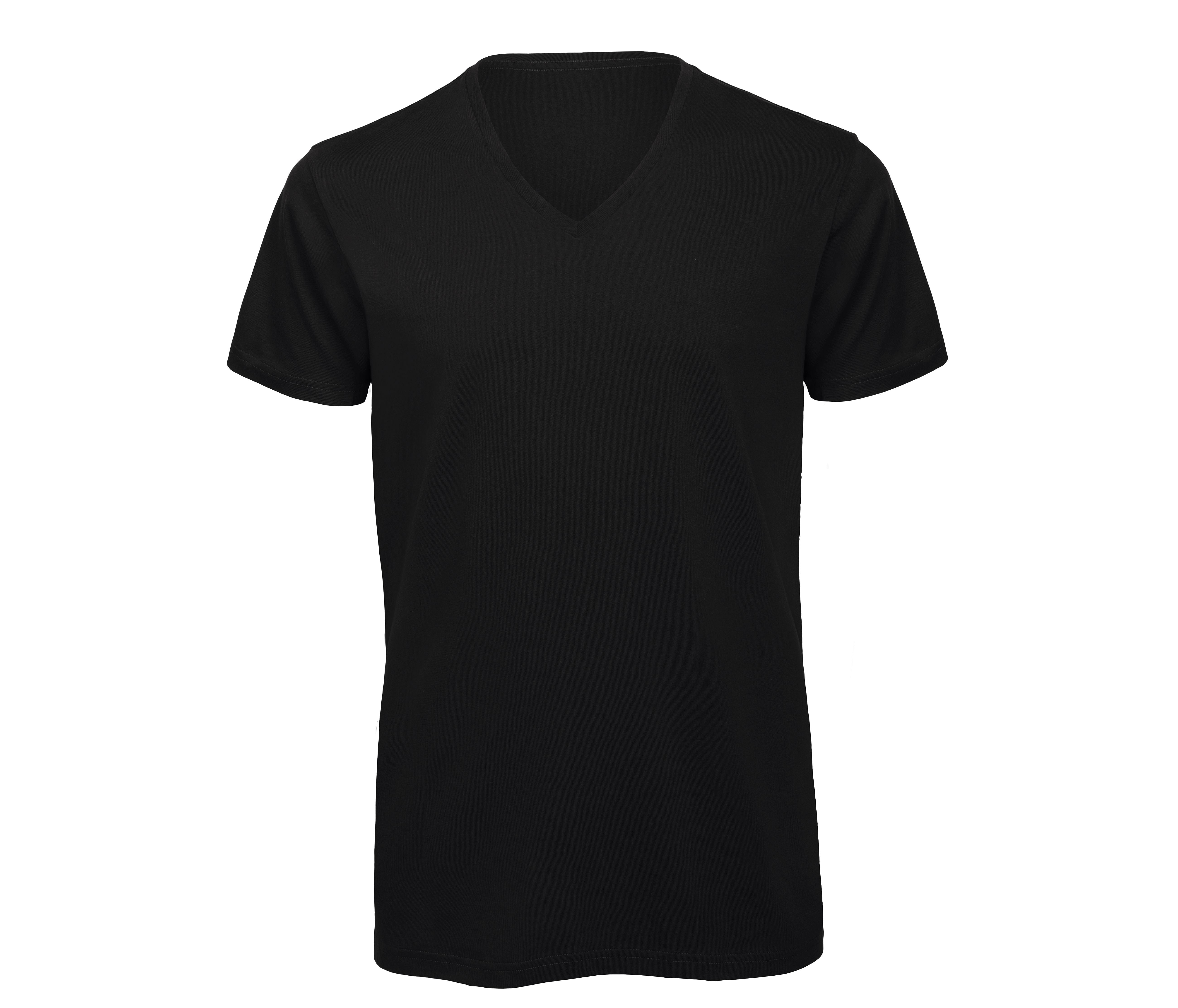 Camiseta de Algodón Orgánico con Cuello V para Hombre - B&C BC044