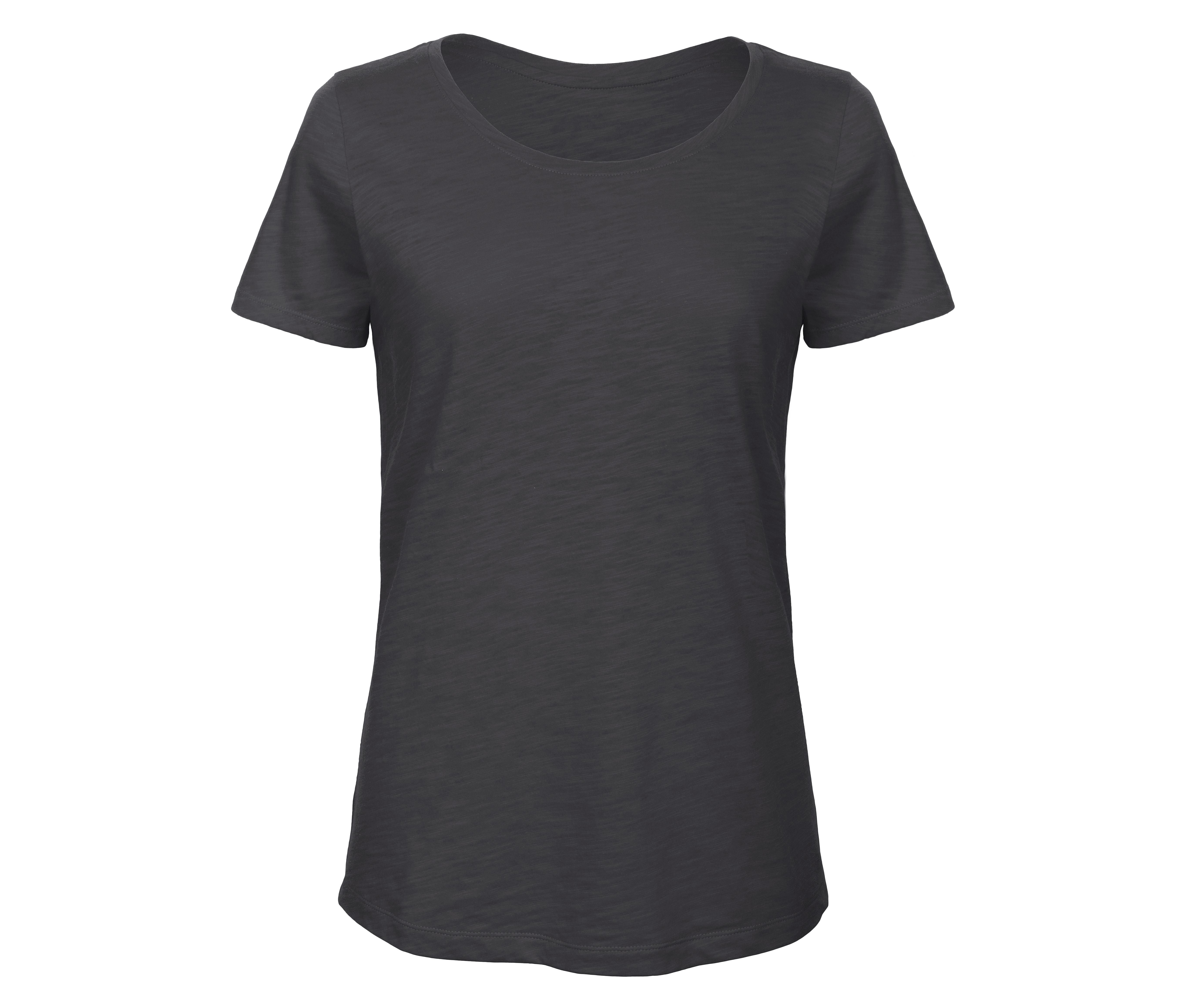 Camiseta Slub en Algodón Orgánico por Mujer - B&C BC047