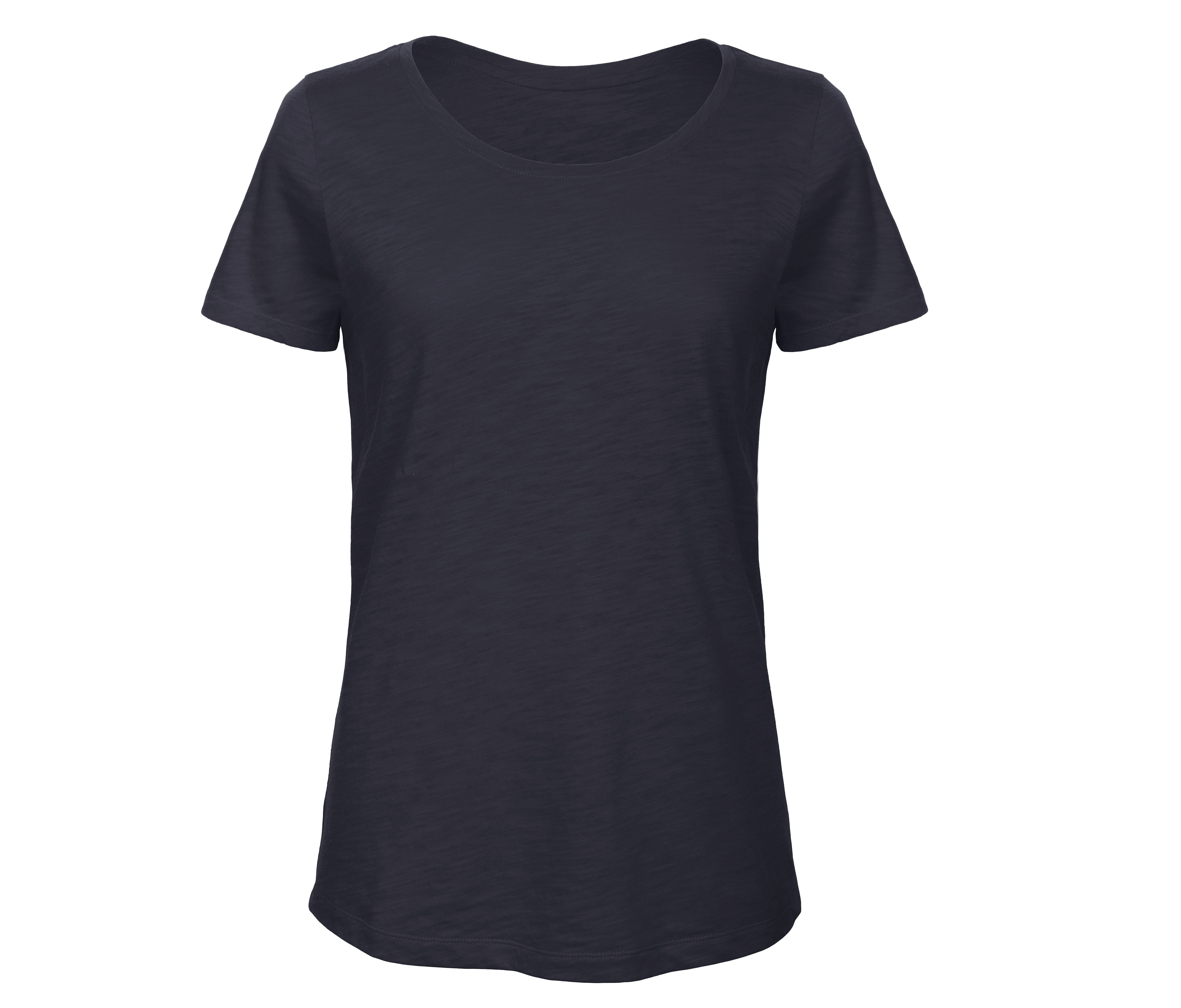 Camiseta Slub en Algodón Orgánico por Mujer - B&C BC047