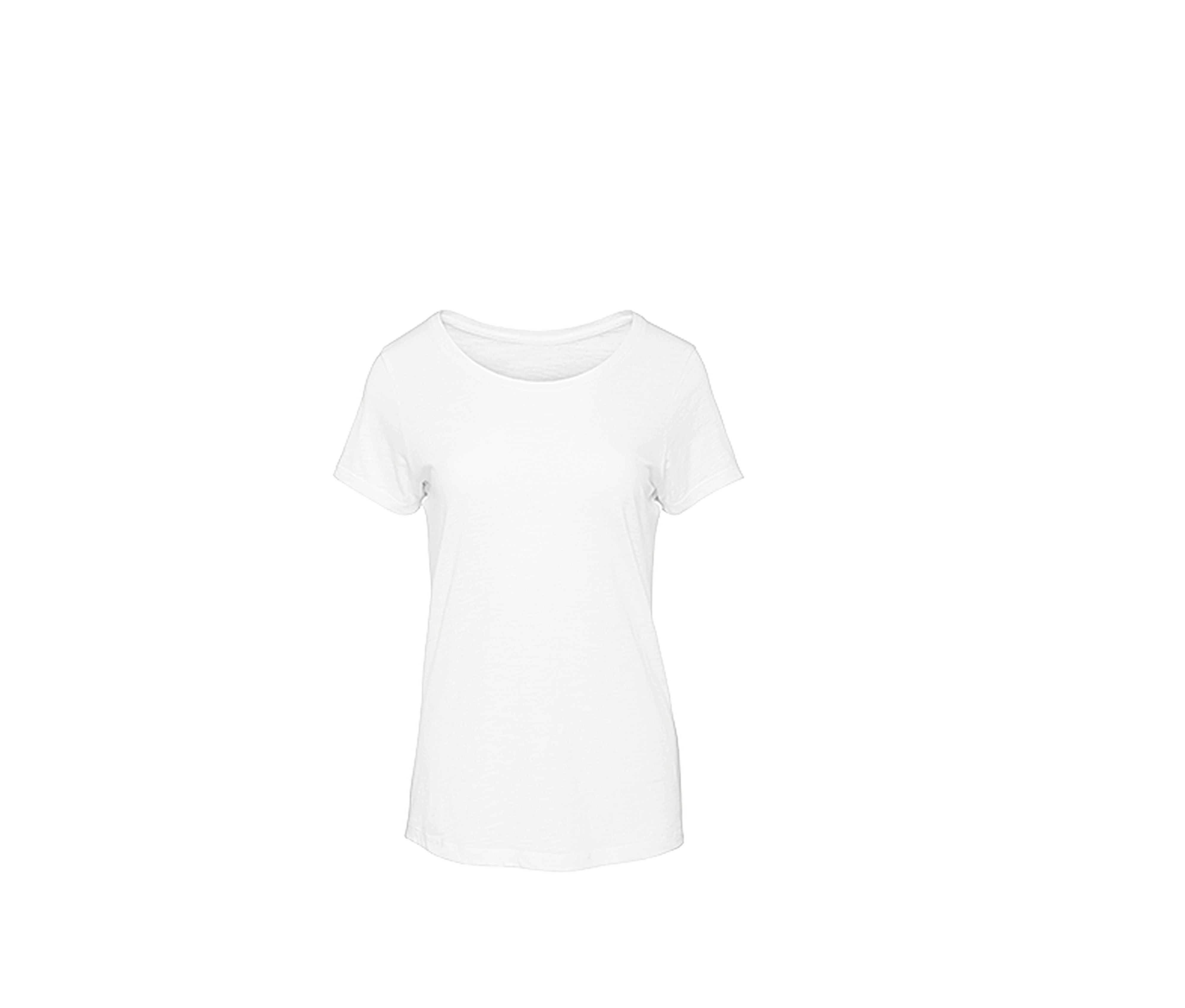 Camiseta Slub en Algodón Orgánico por Mujer - B&C BC047