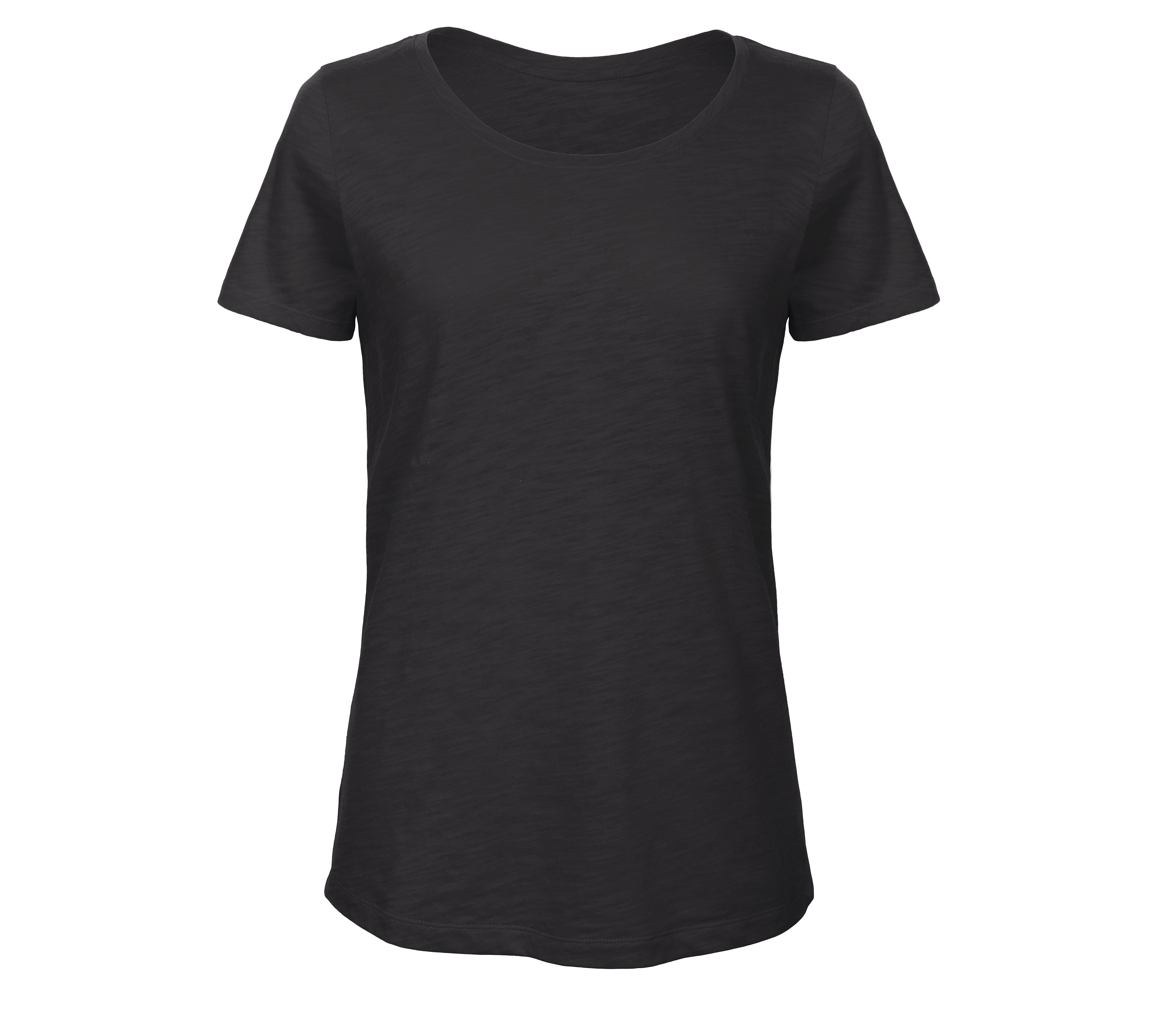 Camiseta Slub en Algodón Orgánico por Mujer - B&C BC047