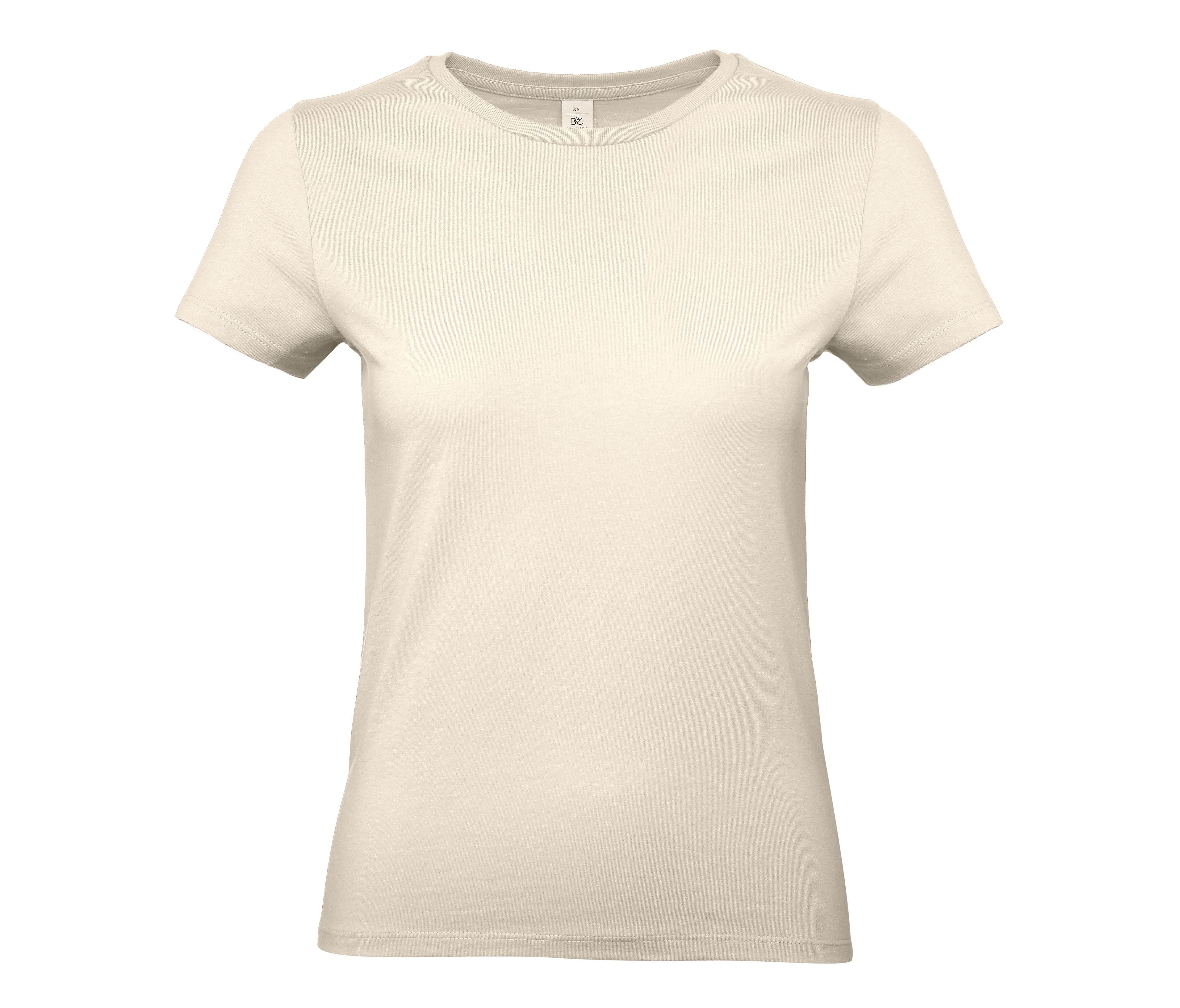 Camiseta 190 con Cuello Redondo para Mujer - B&C BC04T