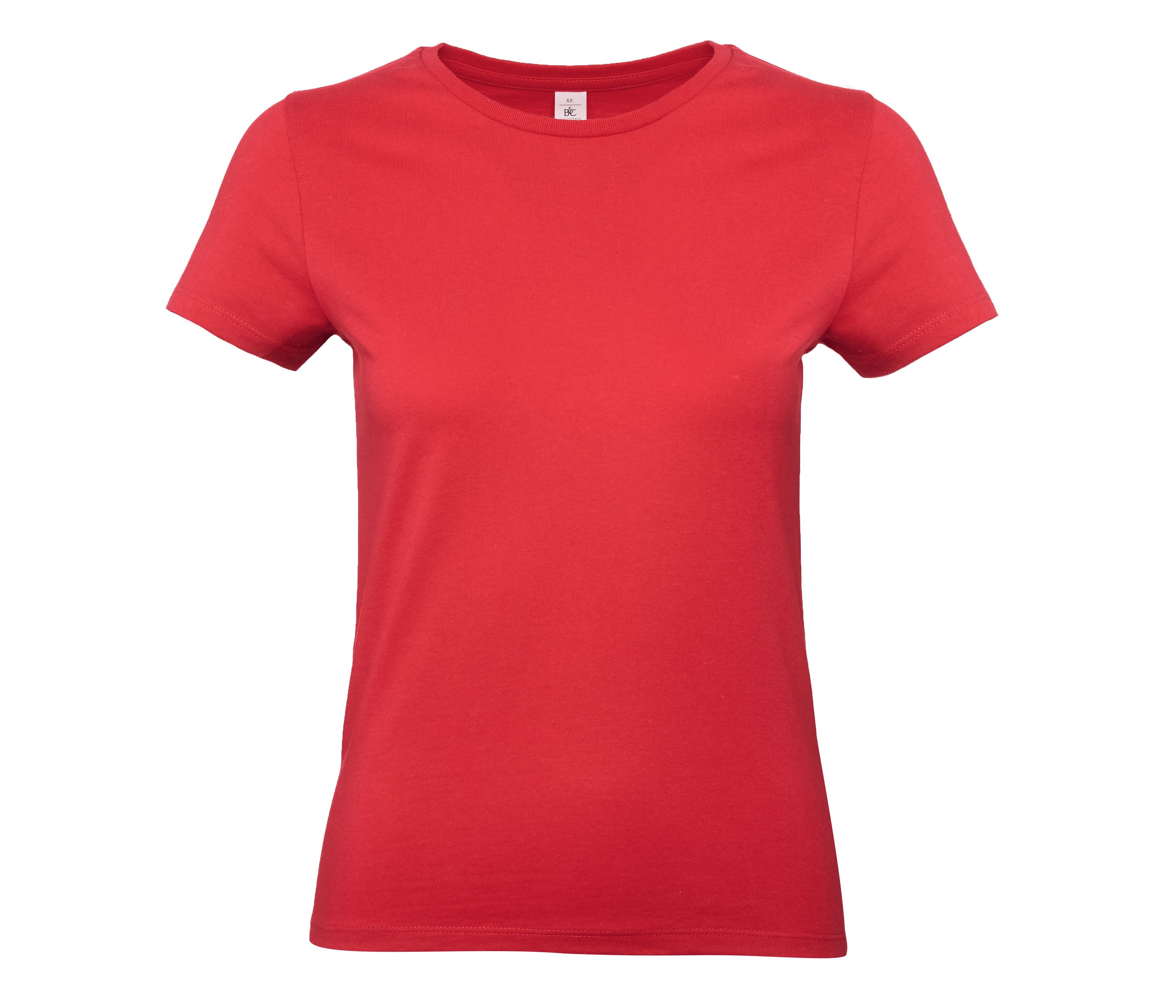 Camiseta 190 con Cuello Redondo para Mujer - B&C BC04T