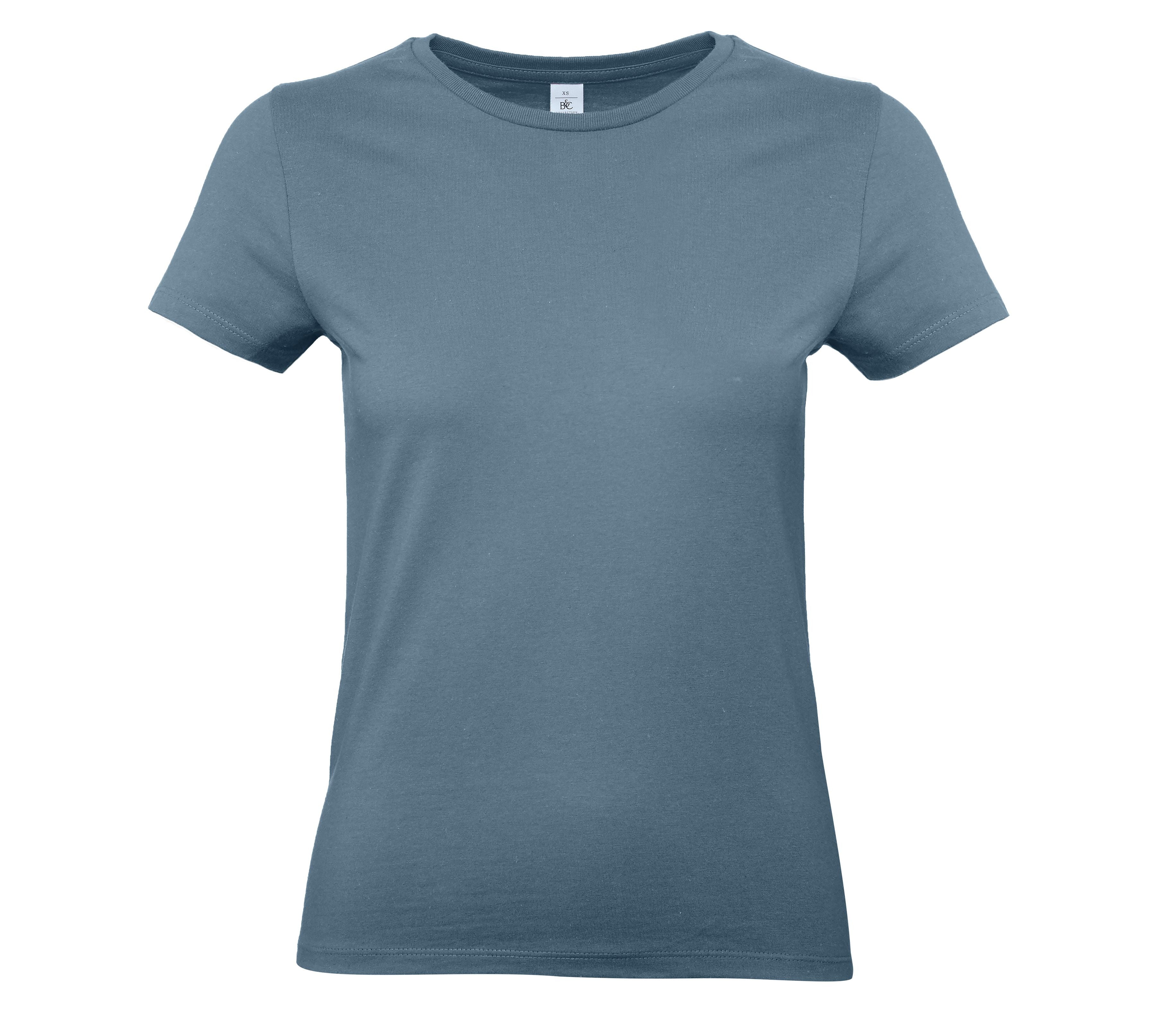 Camiseta 190 con Cuello Redondo para Mujer - B&C BC04T