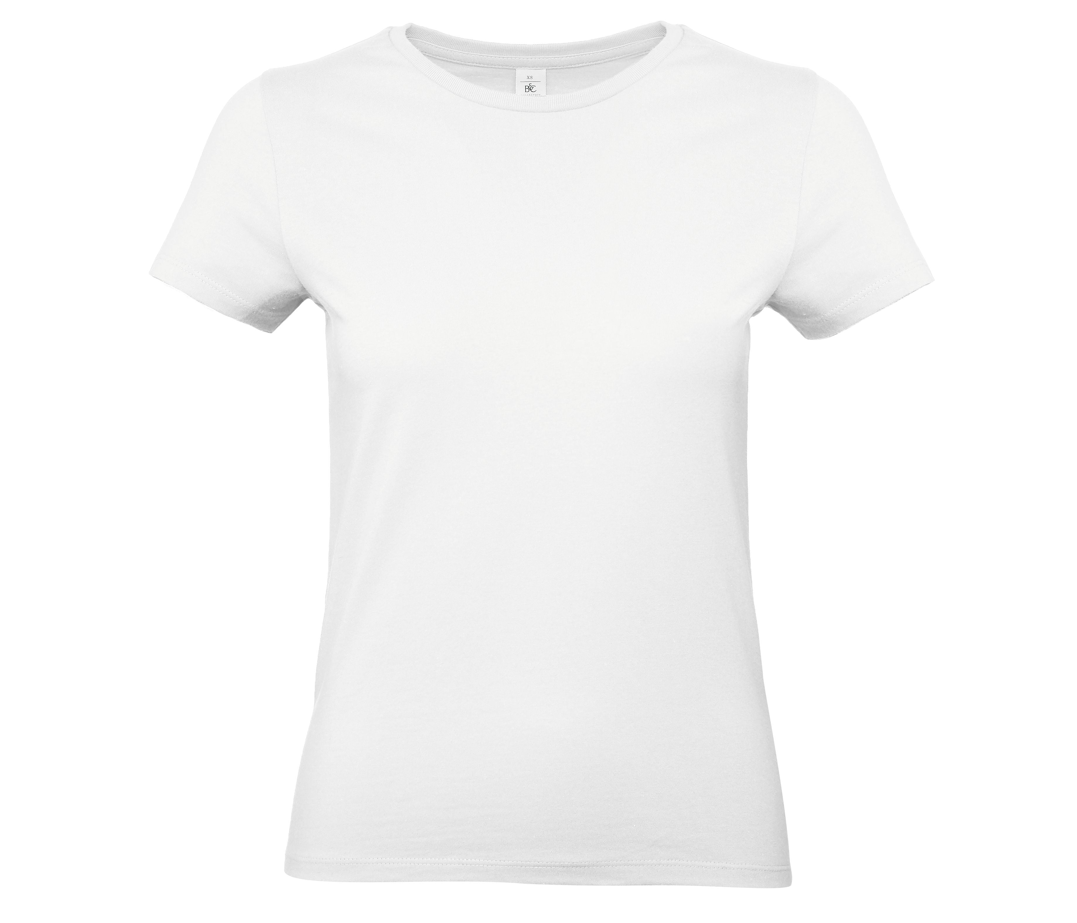 Camiseta 190 con Cuello Redondo para Mujer - B&C BC04T