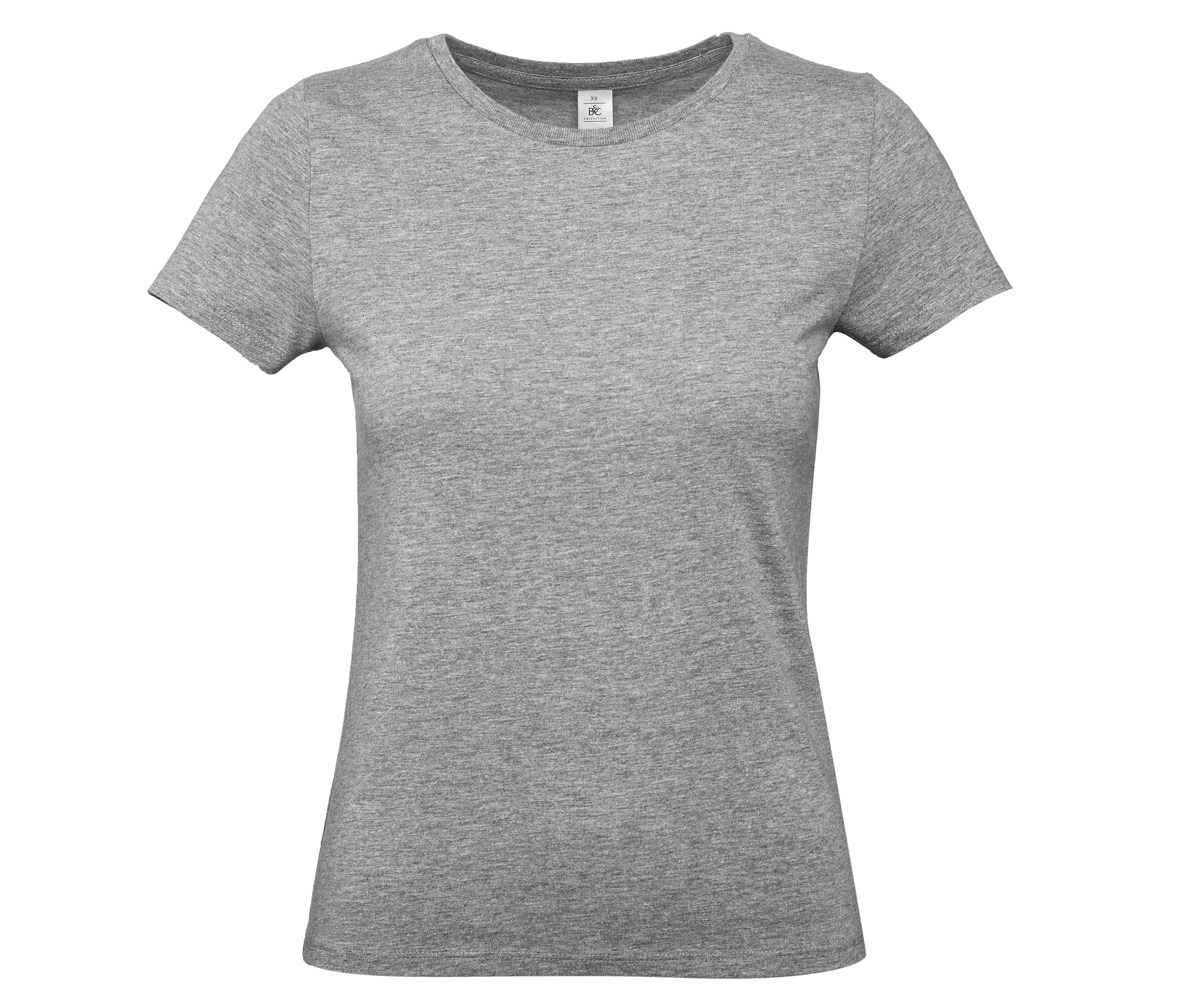 Camiseta 190 con Cuello Redondo para Mujer - B&C BC04T