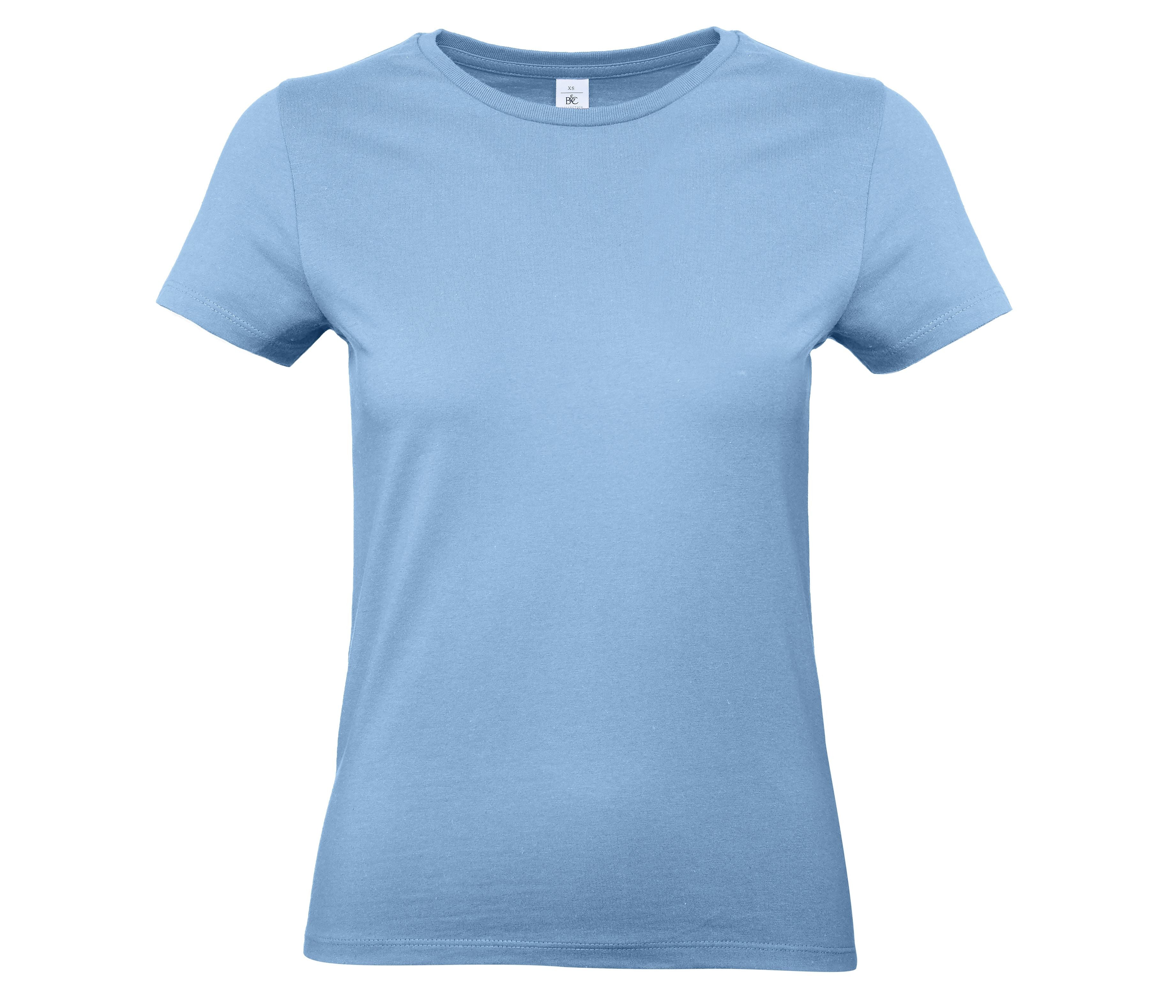 Camiseta 190 con Cuello Redondo para Mujer - B&C BC04T