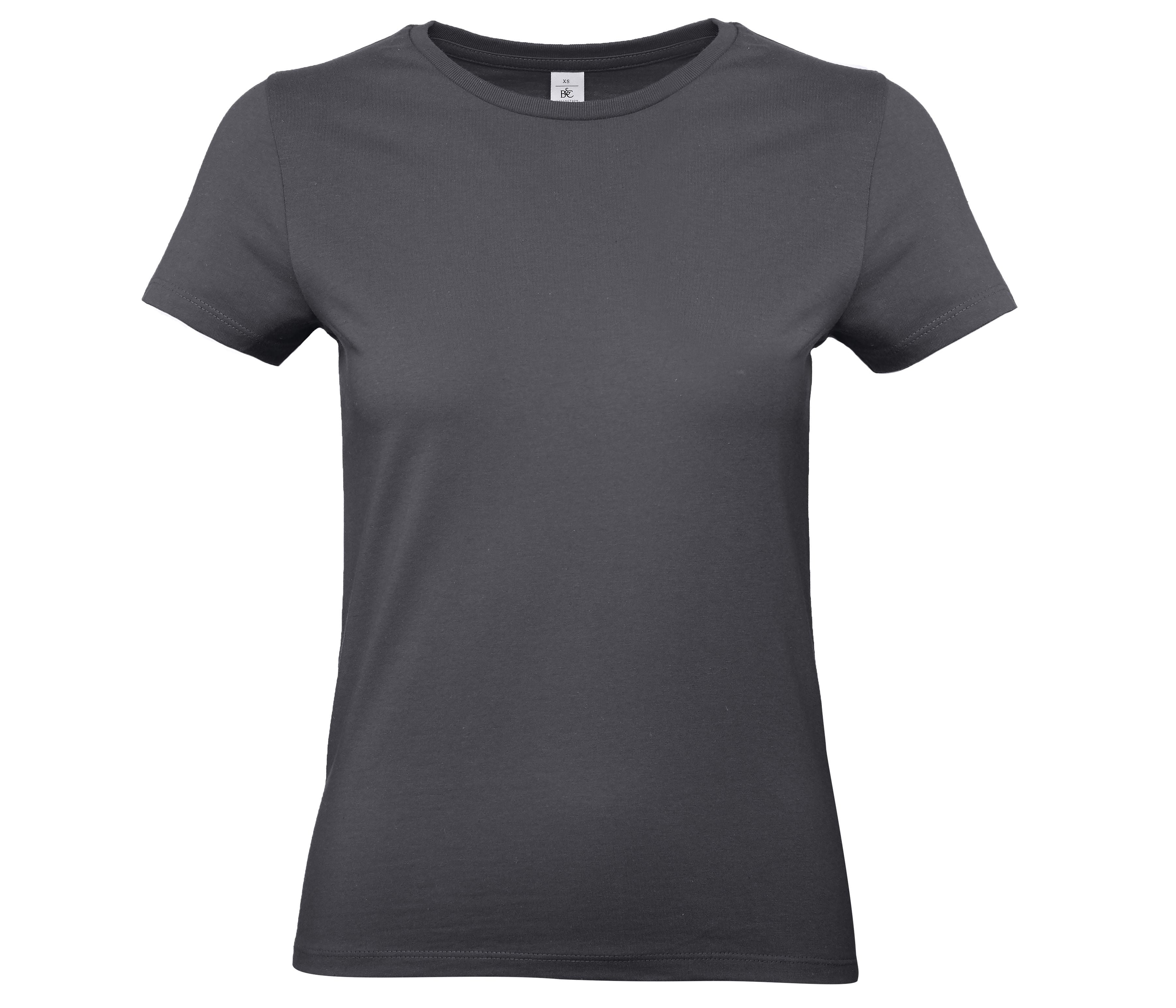 Camiseta 190 con Cuello Redondo para Mujer - B&C BC04T