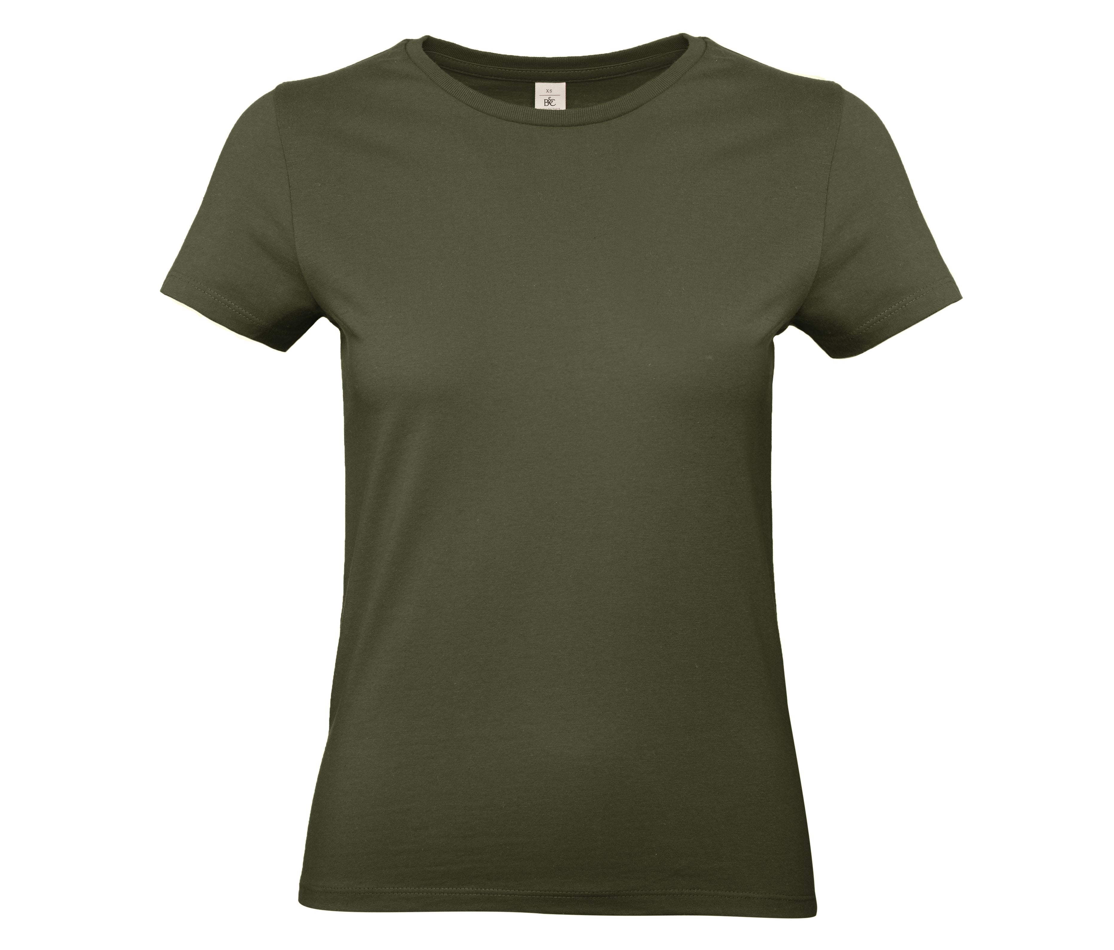 Camiseta 190 con Cuello Redondo para Mujer - B&C BC04T